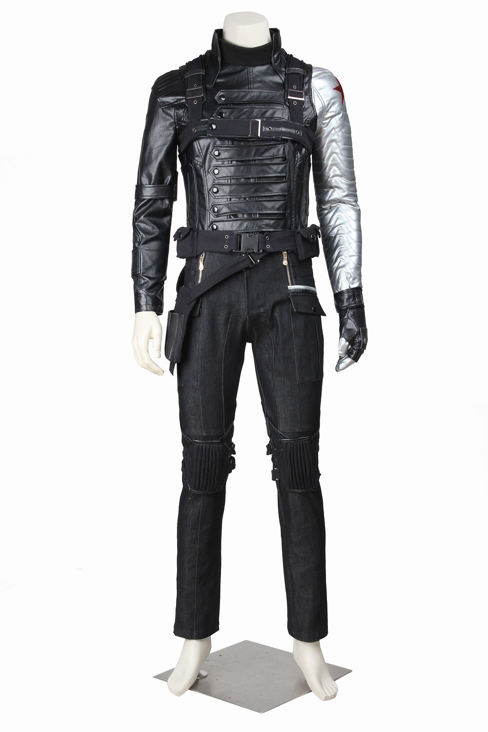 Captain America Costume Cosplay De Bucky