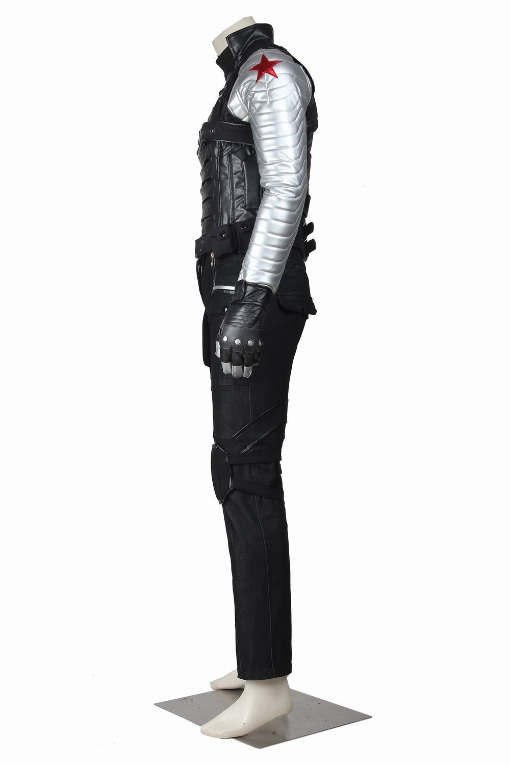 Captain America Costume Cosplay De Bucky