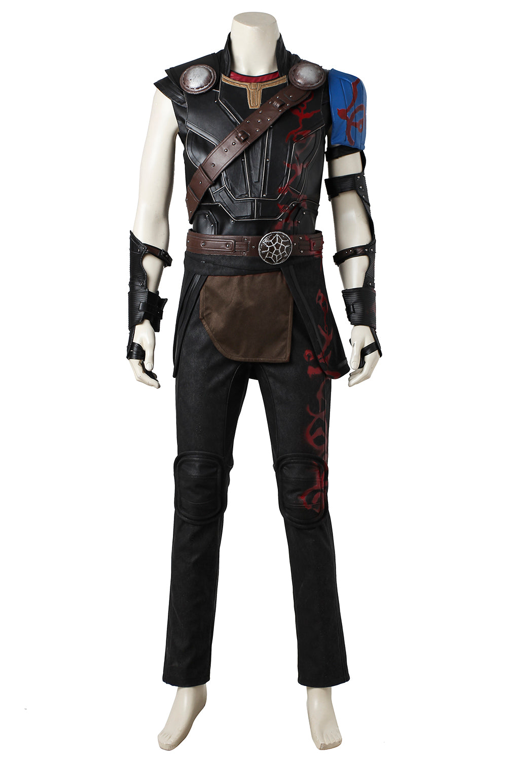 Costume De Cosplay Sans Manches De Thor