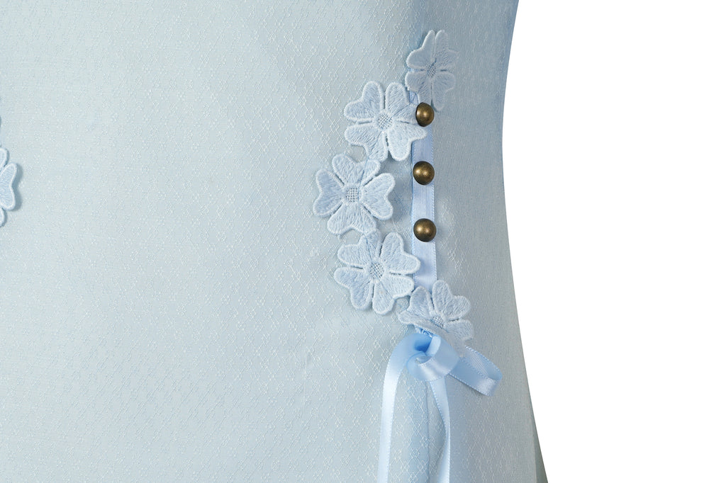 Costume de Cosplay Robe Bleue d'Alicent Hightower
