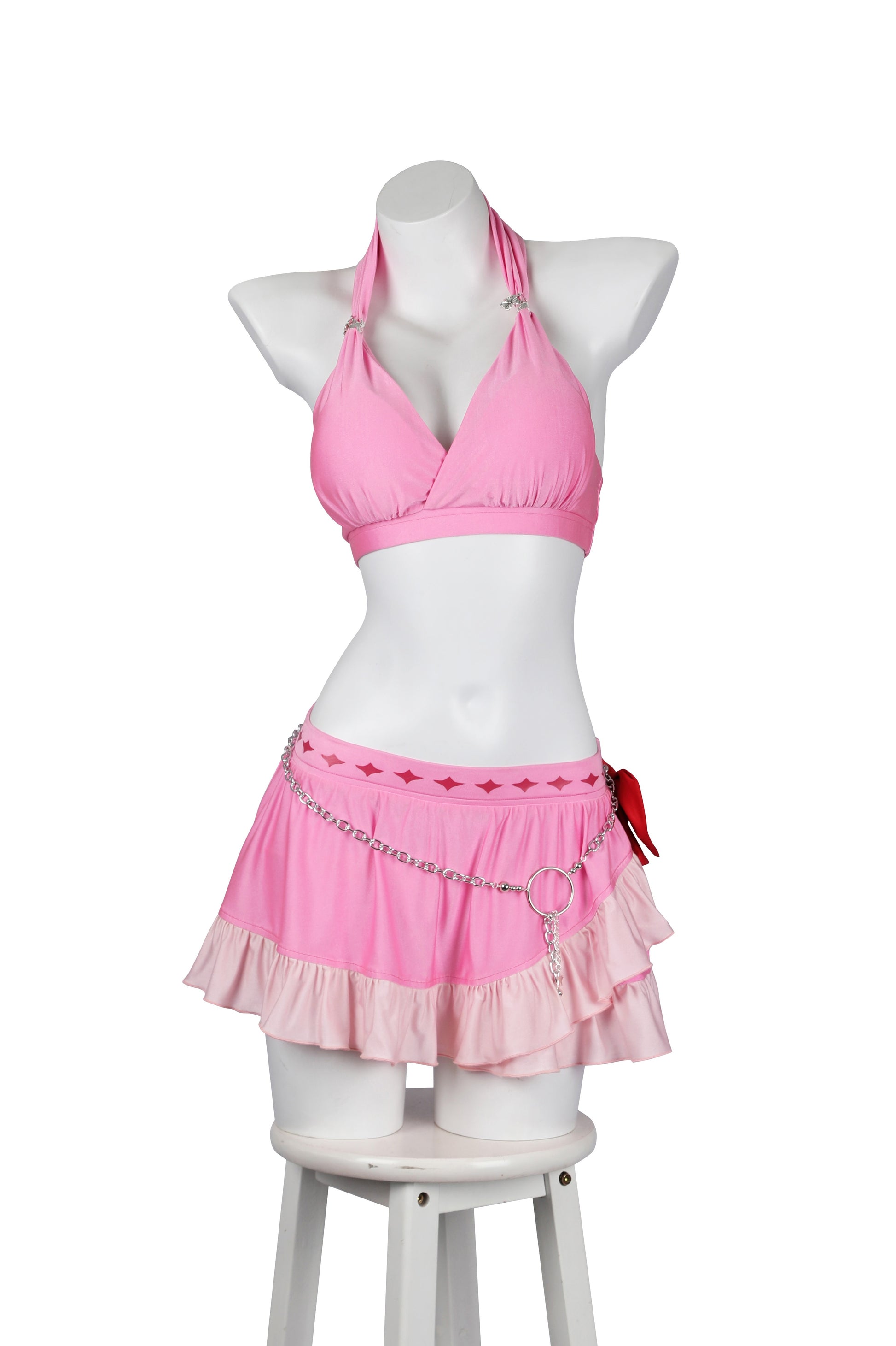 Costume de Cosplay d'Aerith Gainsborough en maillot de bain