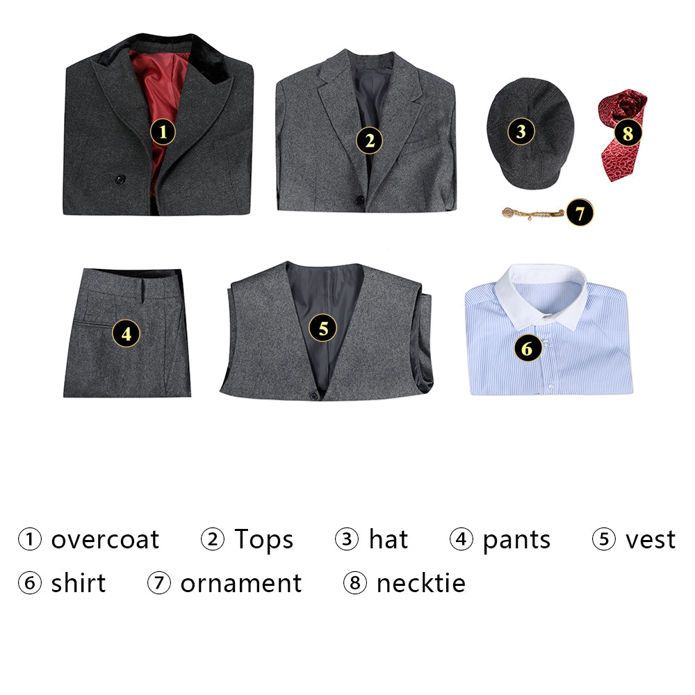 Costume de Cosplay Costume de Tommy Shelby