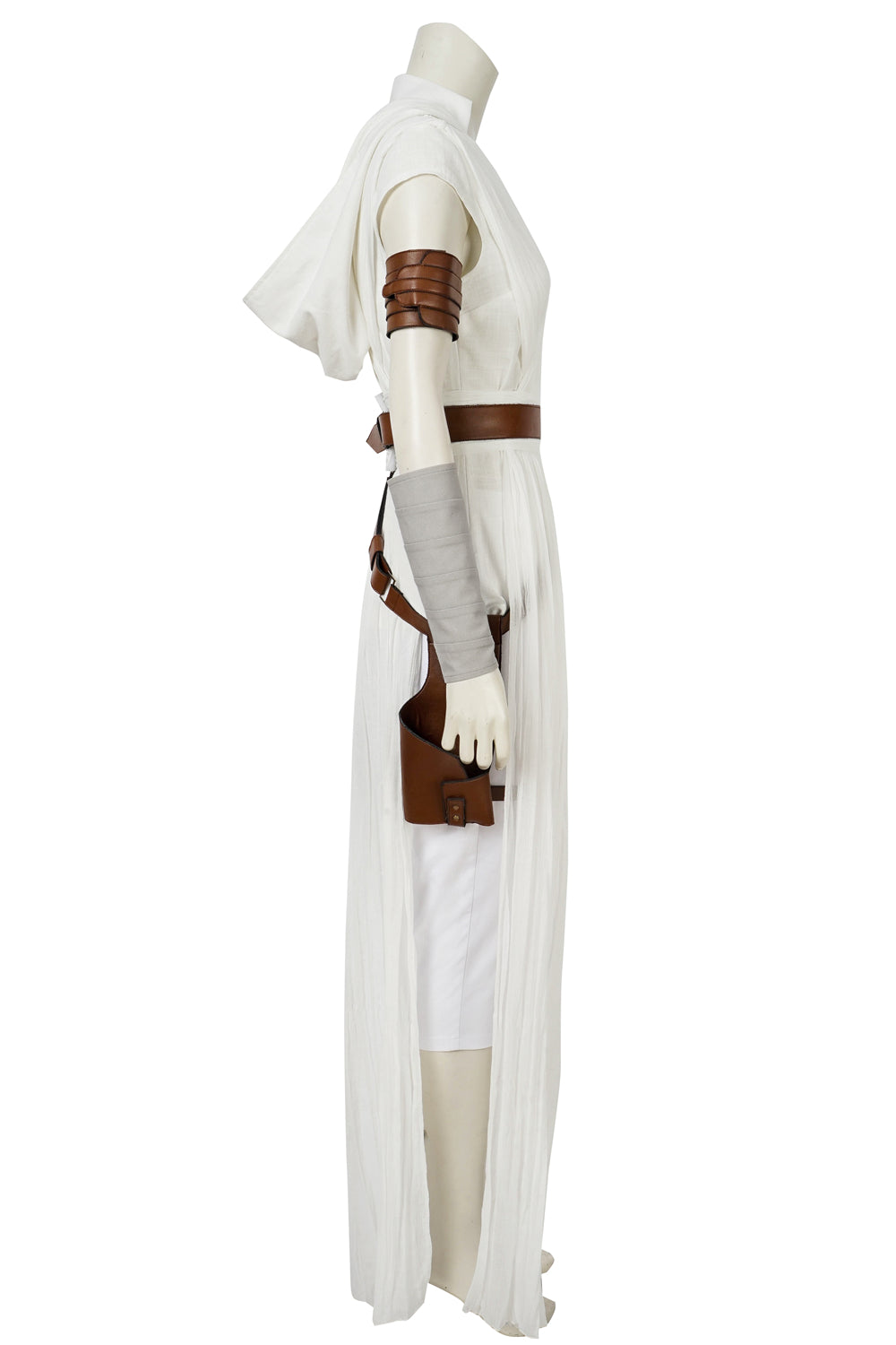 Costume de Cosplay de Rey Skywalker Tenue Blanche