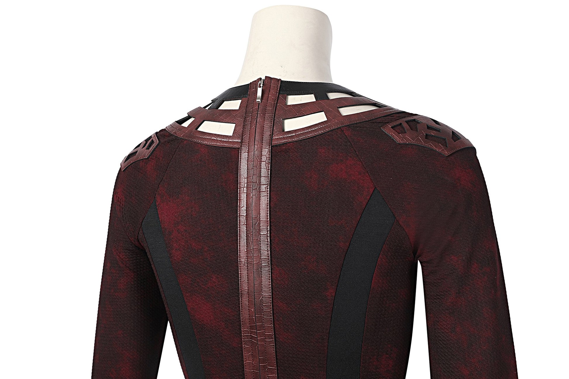 Costume Cosplay Sorcière Rouge Tenue Sombre De Wanda Maximoff