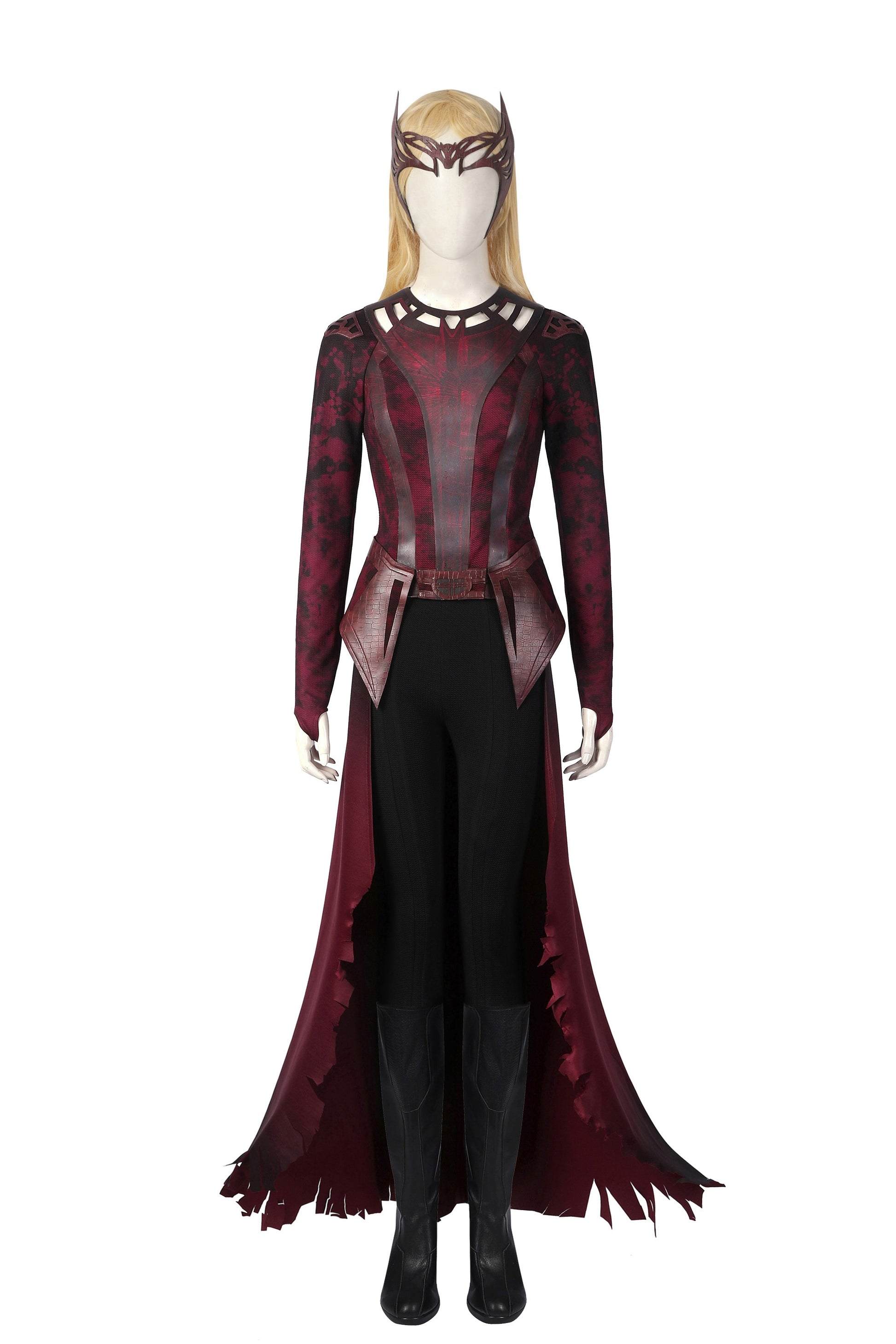 Costume Cosplay Wanda La Sorcière Rouge Tenue Complète De Wanda Maximoff
