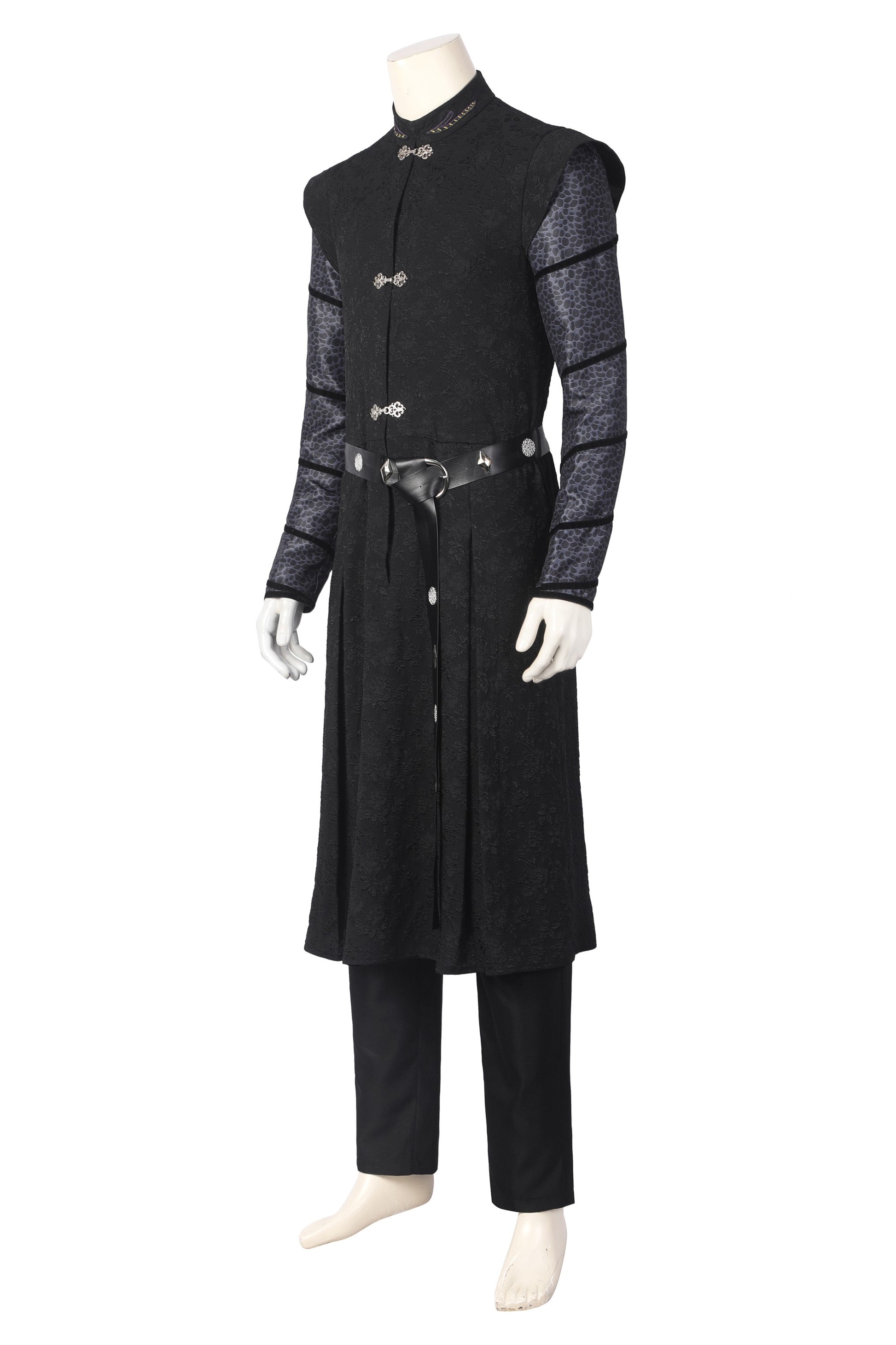 Costume De Cosplay Daemon Targaryen Tenue Noire