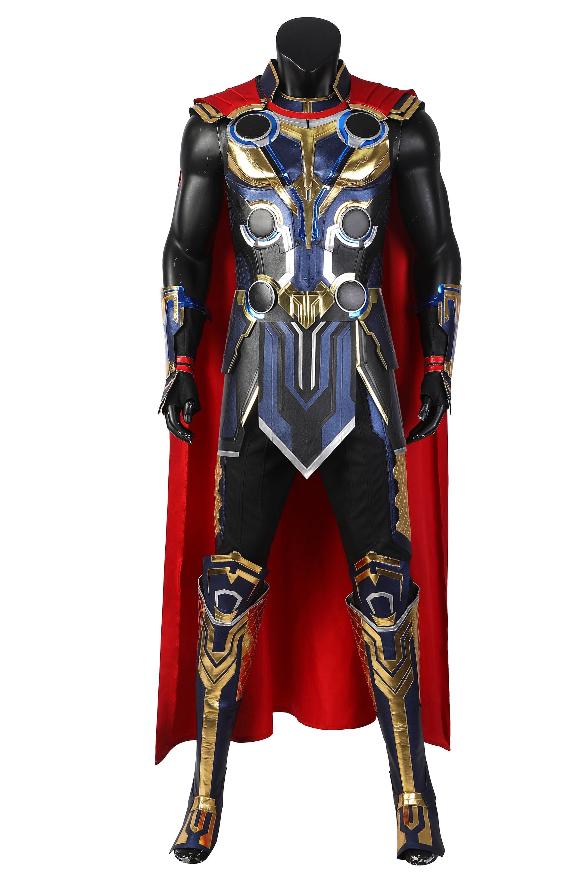 Thor 4 Liebe Und Donner Cosplay Kostüm (Ärmellose Version)