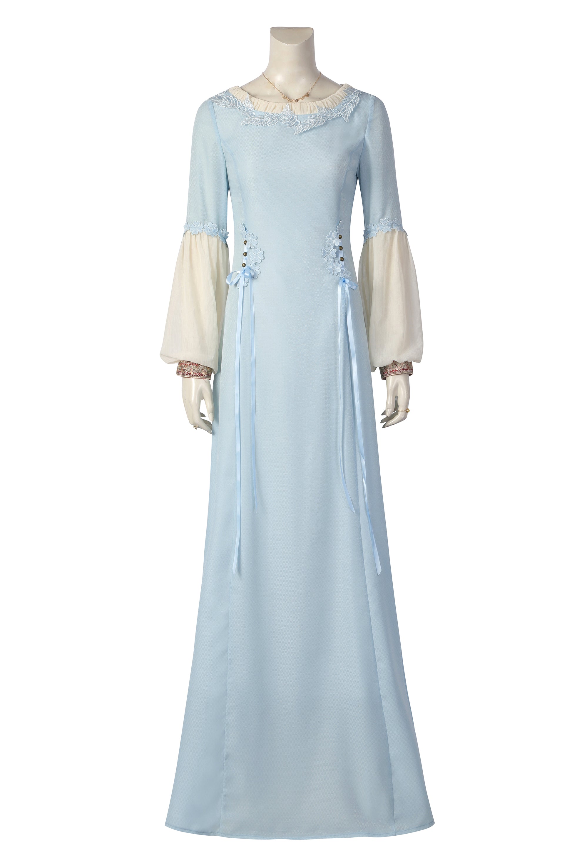 Costume de Cosplay Robe Bleue d'Alicent Hightower