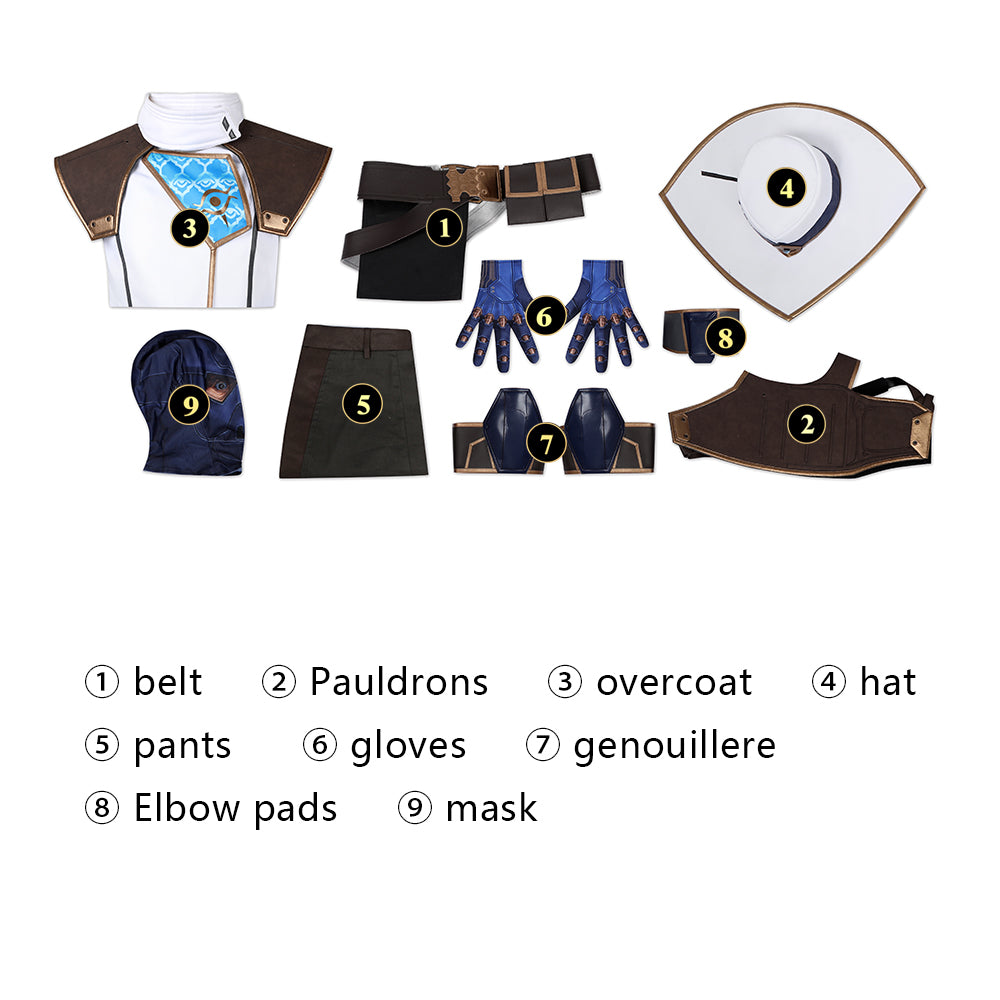 Costume de Cosplay Cypher