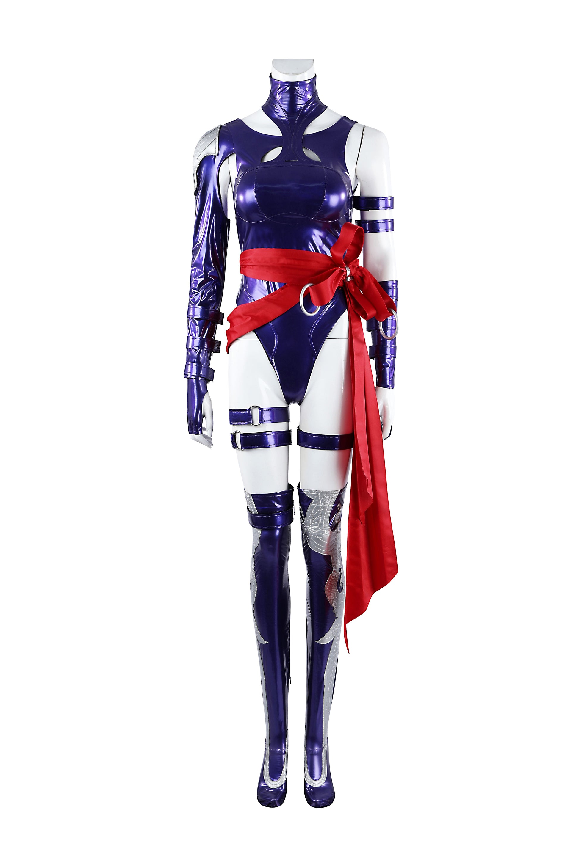 Psylocke Costume Cosplay Tenue Noire