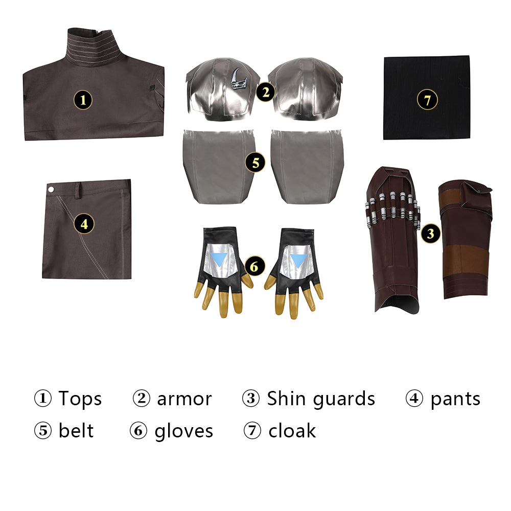 Costume de Cosplay Din Djarin