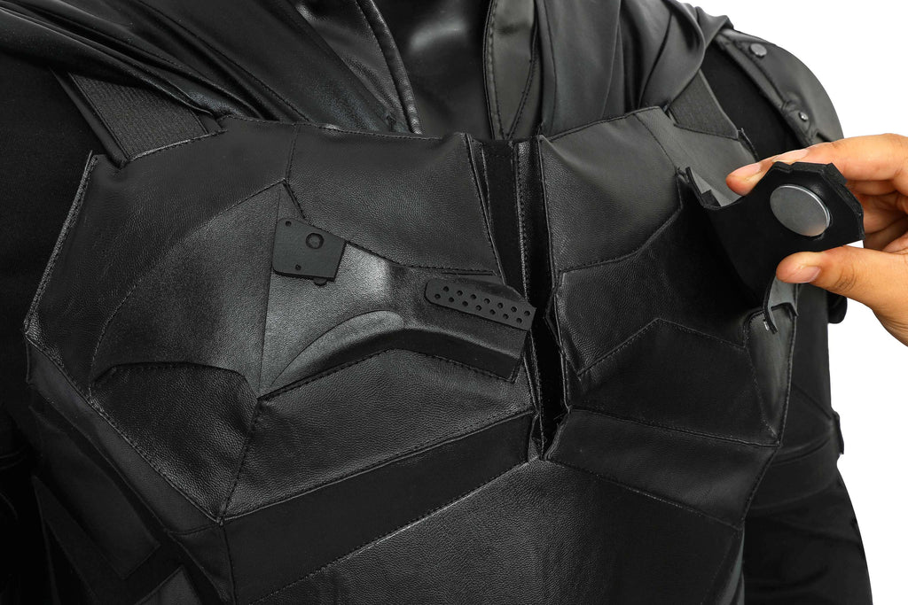 Tenue Cosplay Bruce Wayne Batman Double Identité Élégante