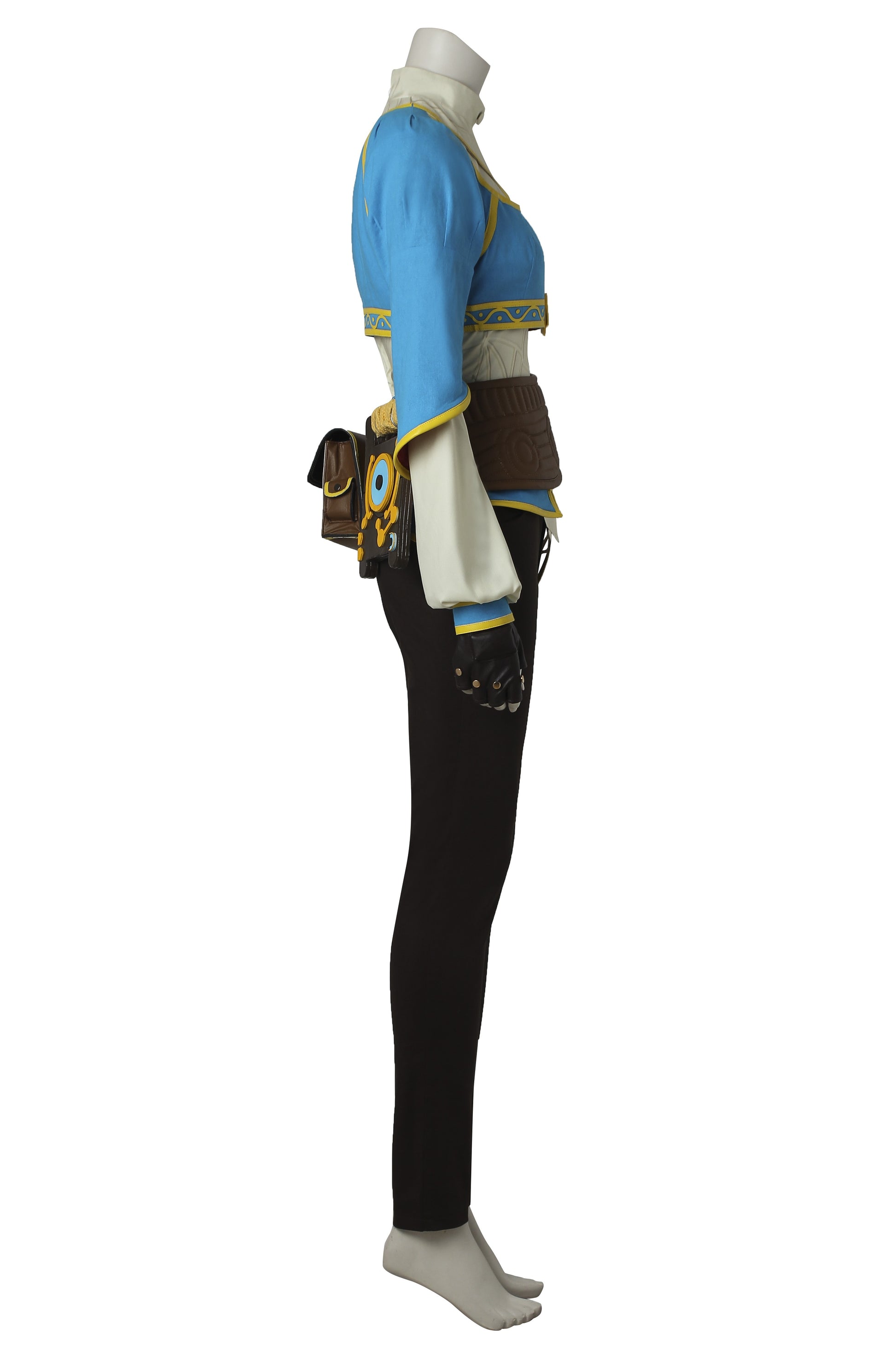 Costume Cosplay de Princesse Zelda Tenue Bleue