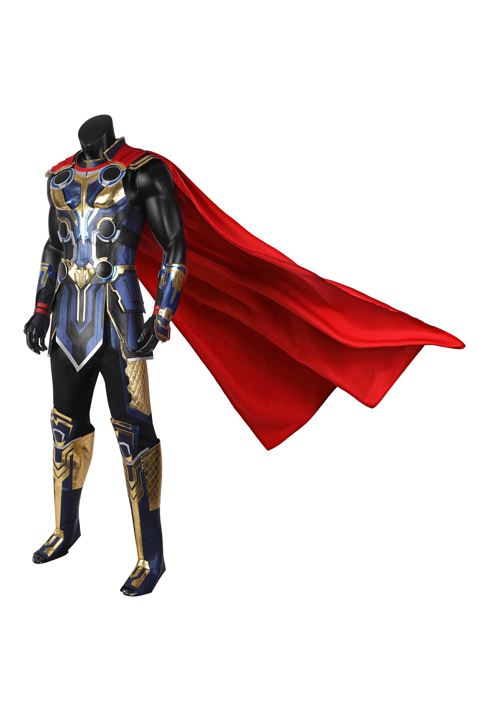 Thor 4 Liebe Und Donner Cosplay Kostüm (Ärmellose Version)