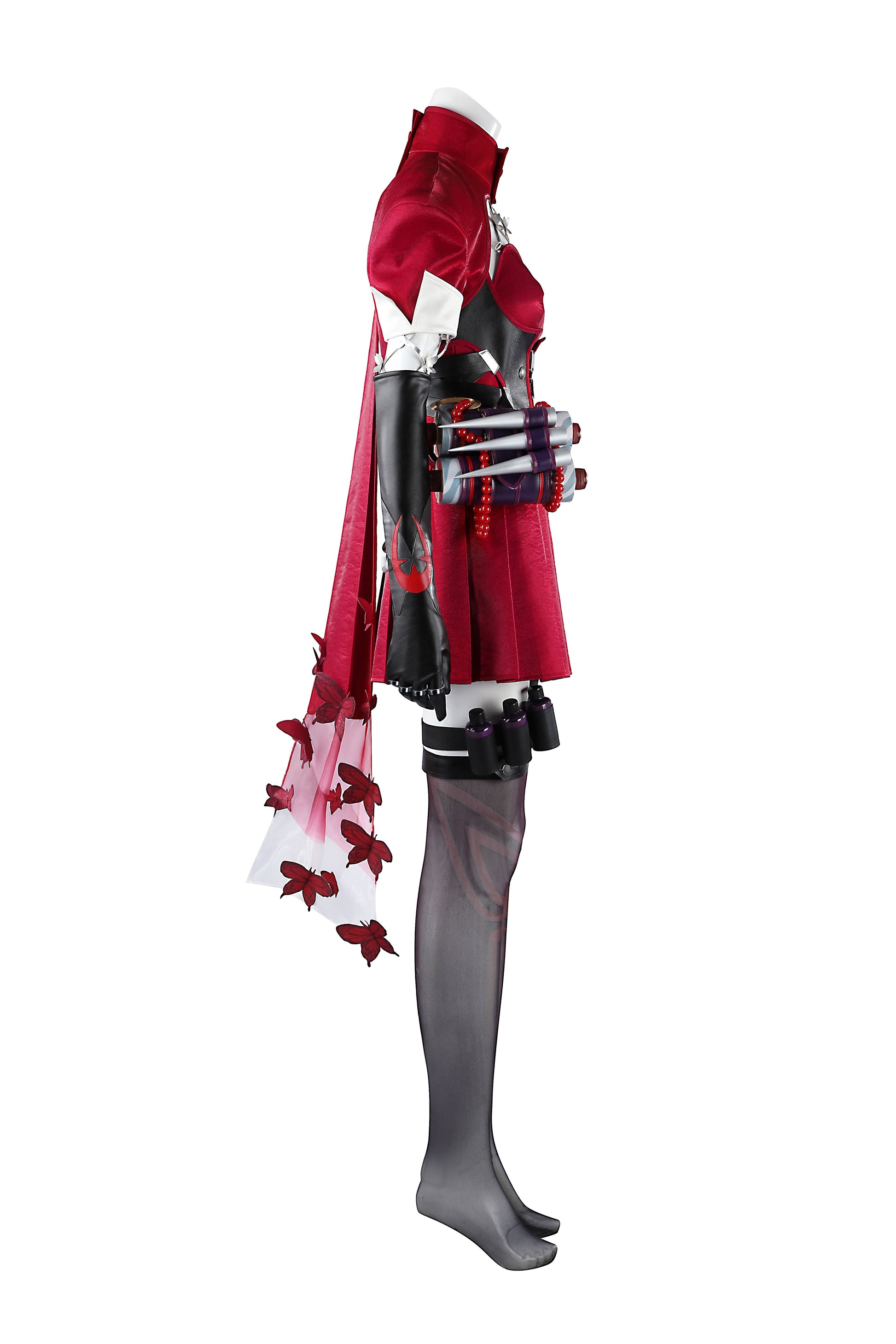 Costume Cosplay de Psylocke Skin Blood Kariudo