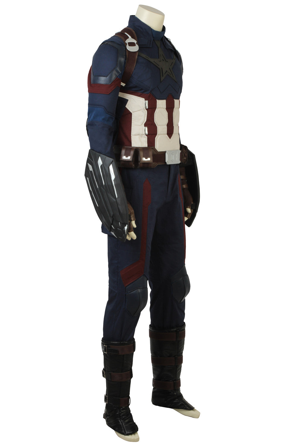 Costume Cosplay Captain America Steve Rogers Avengers