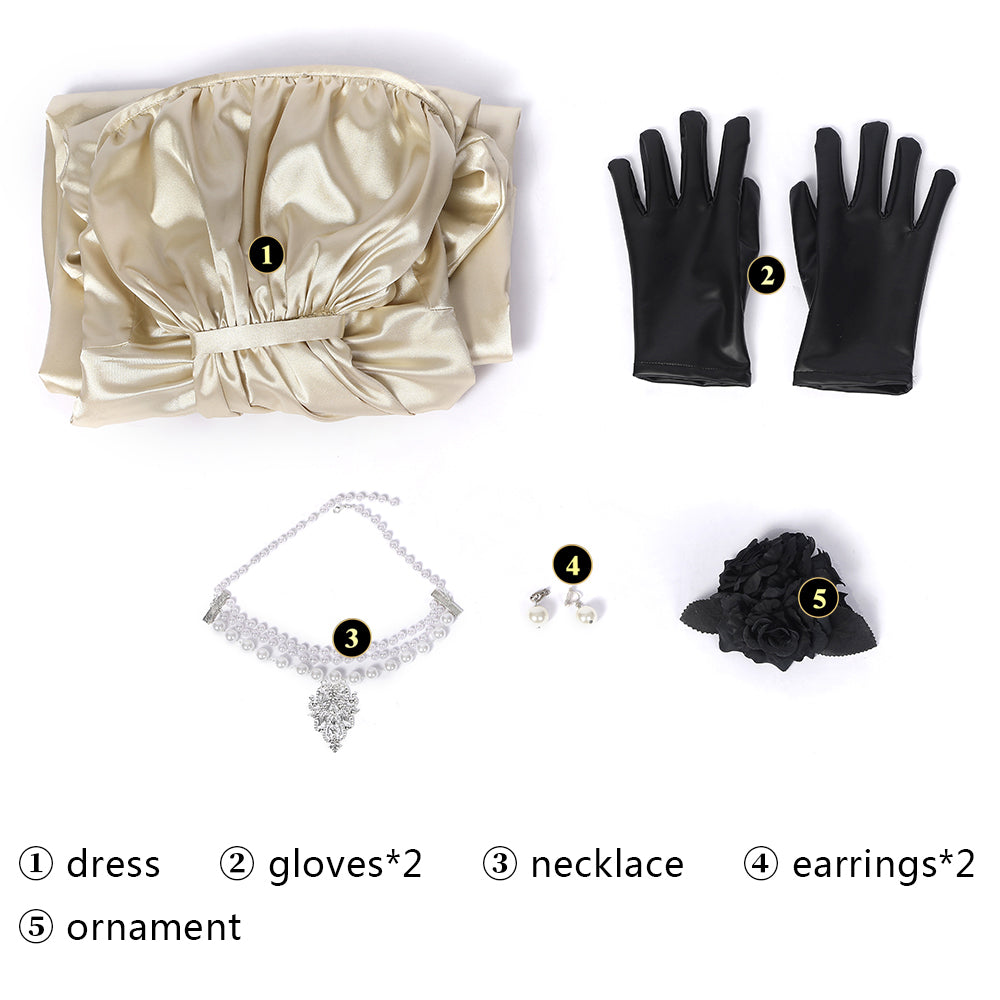 Costume Cosplay De Lady Dimitrescu Resident Evil Village