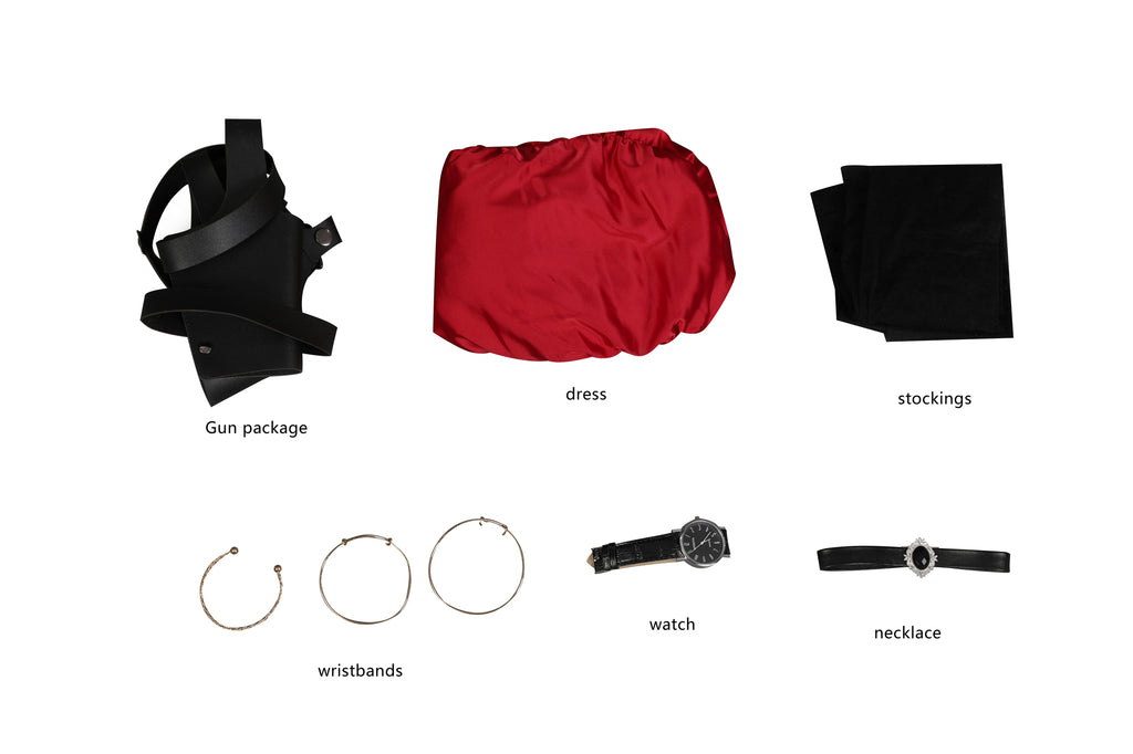 Costume de cosplay de la robe d'Ada Wong