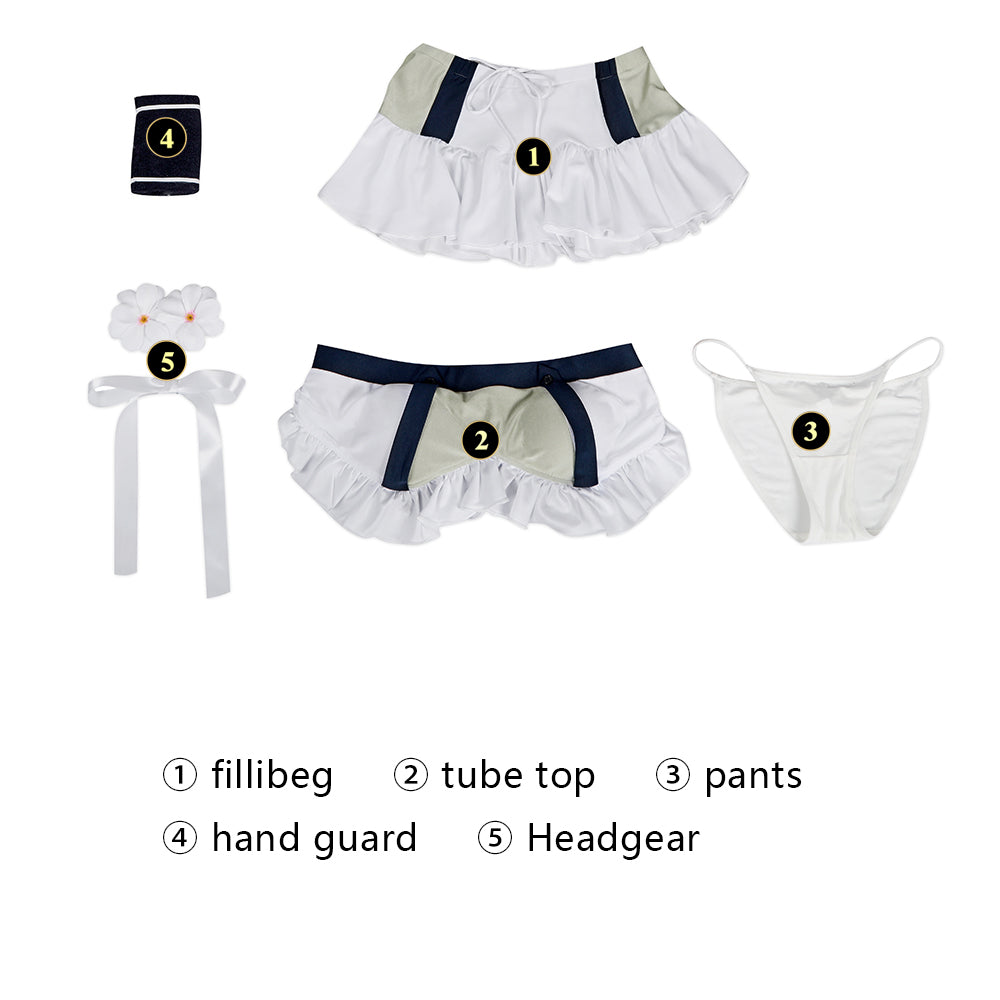 Costume de Cosplay de Tifa Lockhart en maillot de bain