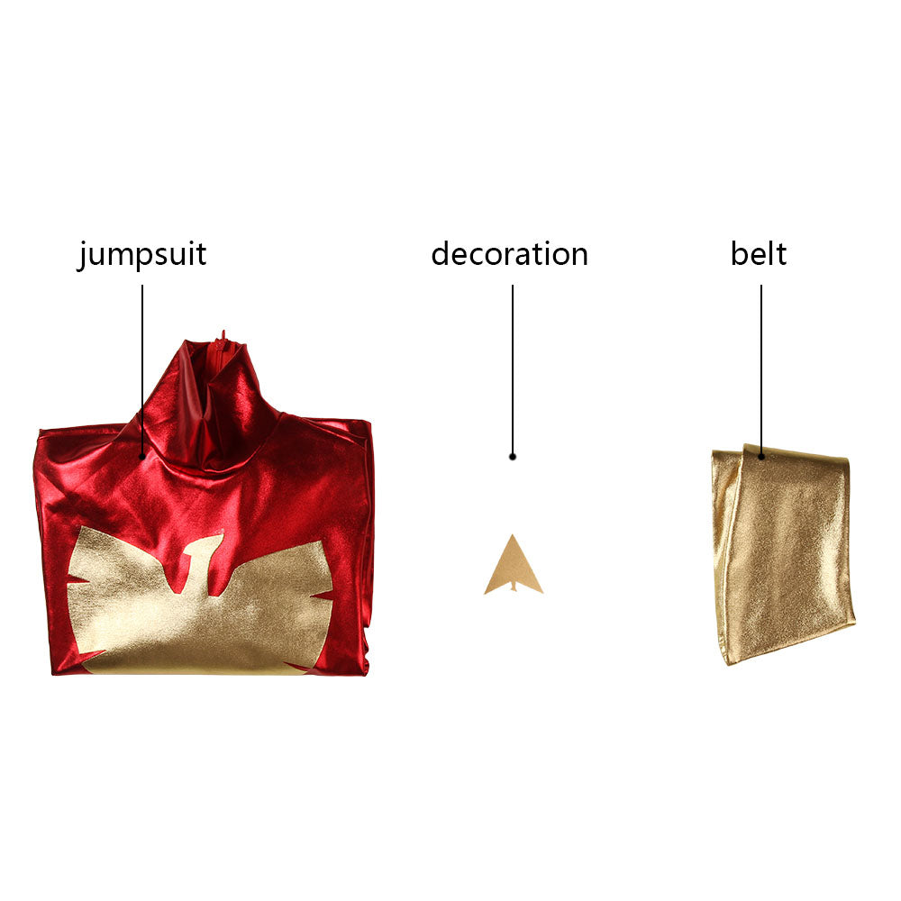 Costume de Cosplay Combinaison Rouge de Jean Grey