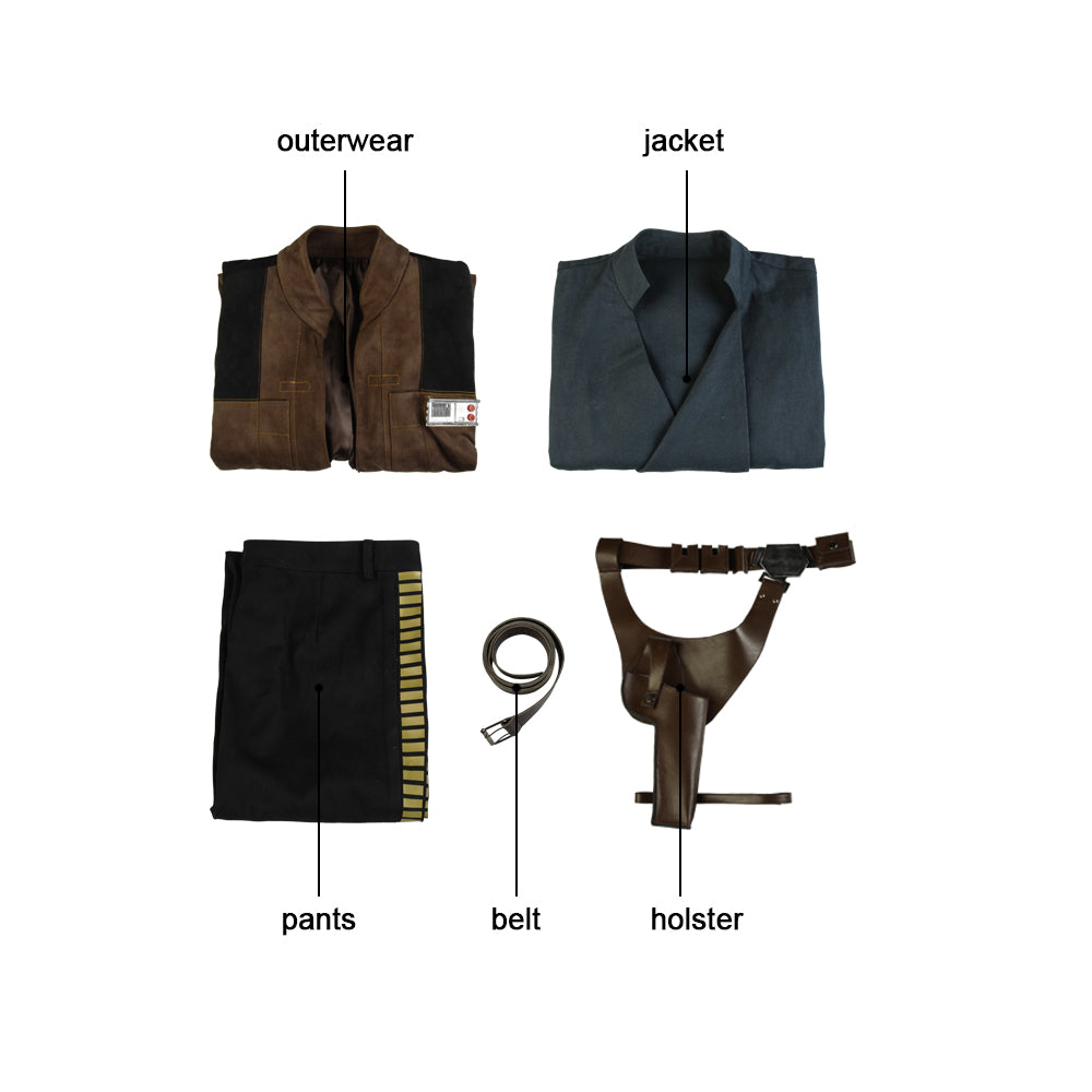 Costume de Cosplay Han Solo