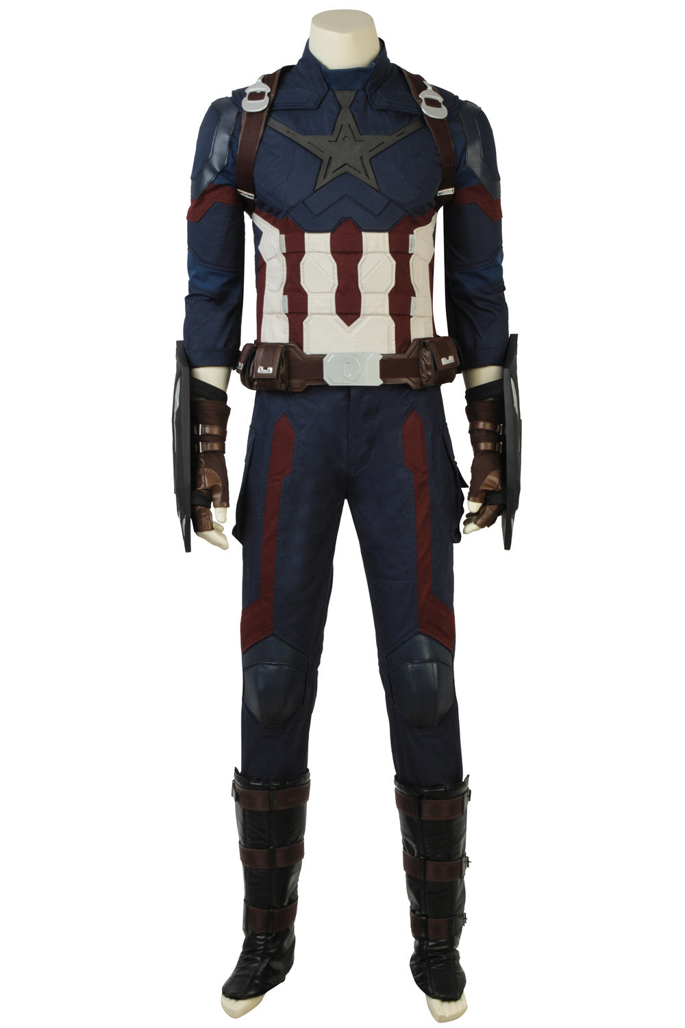 Costume Cosplay Captain America Steve Rogers Avengers