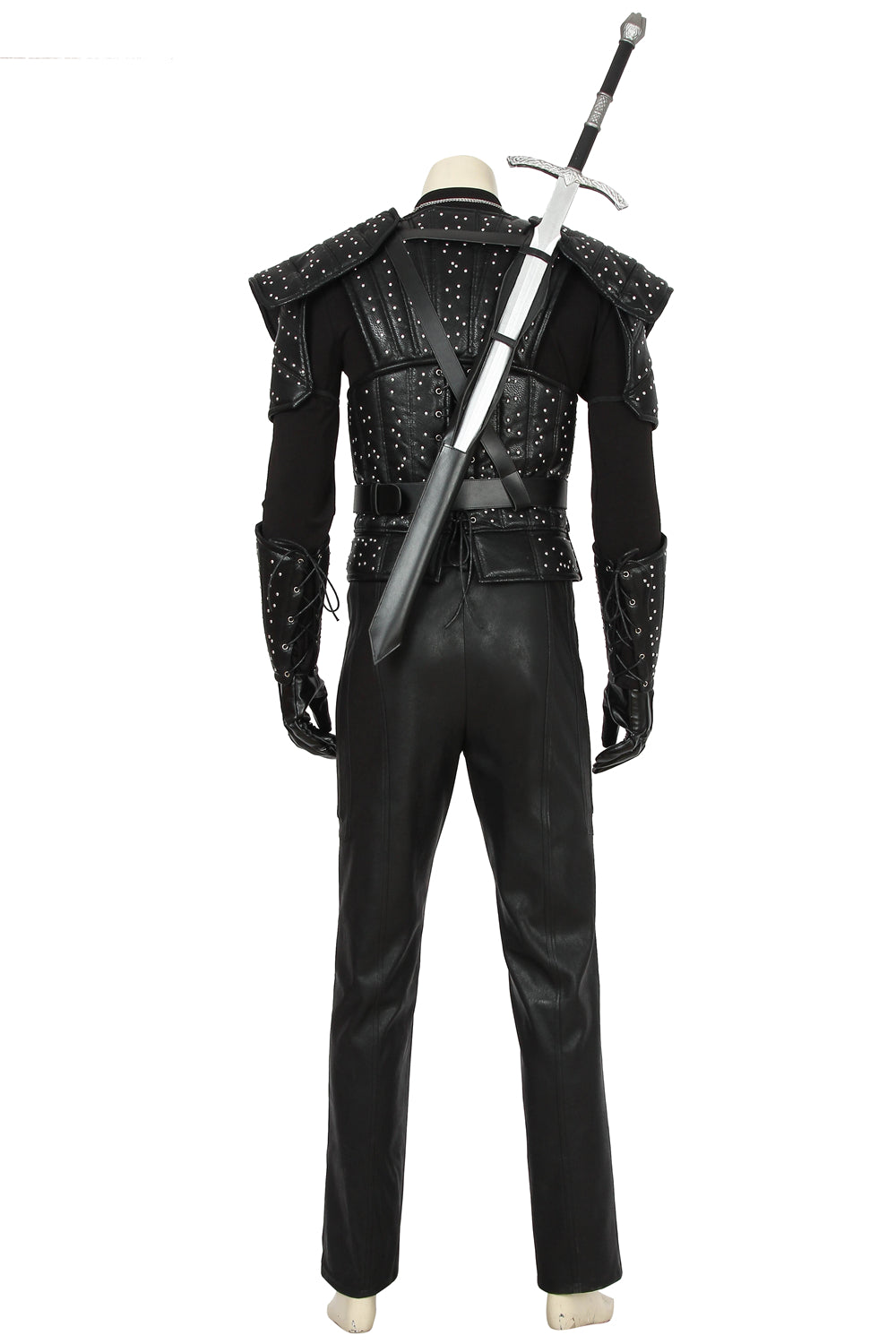 Costume de Cosplay de Geralt de Riv Tenue Noire