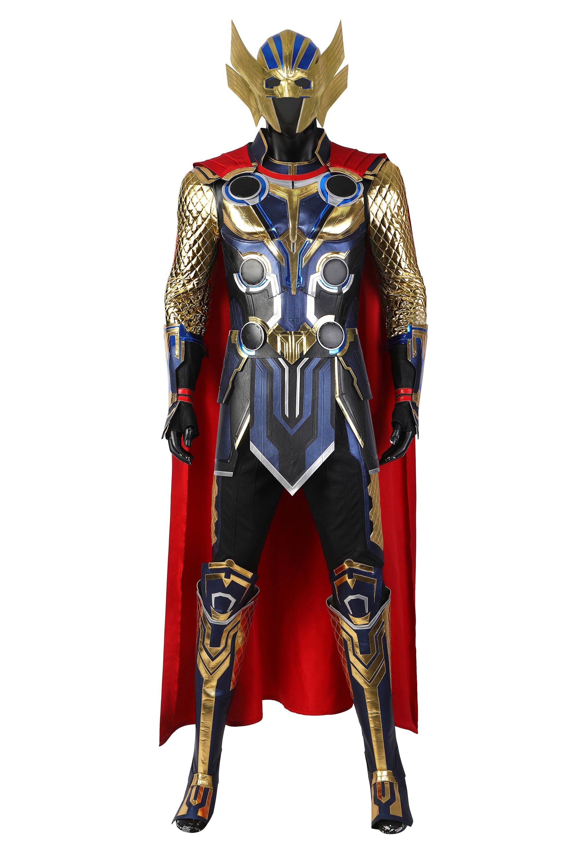 Costume Cosplay Thor 4: Amour et Tonnerre Version Manches Longues