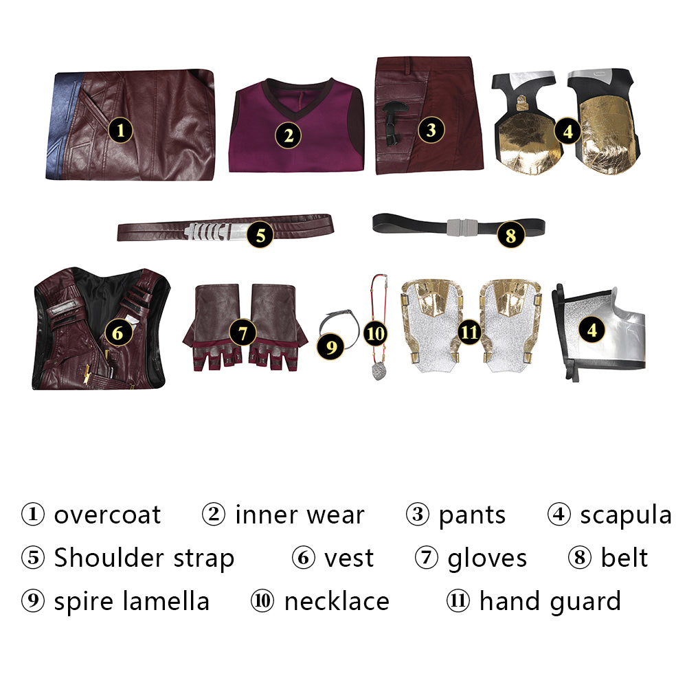 Costume de Cosplay Peter Quill