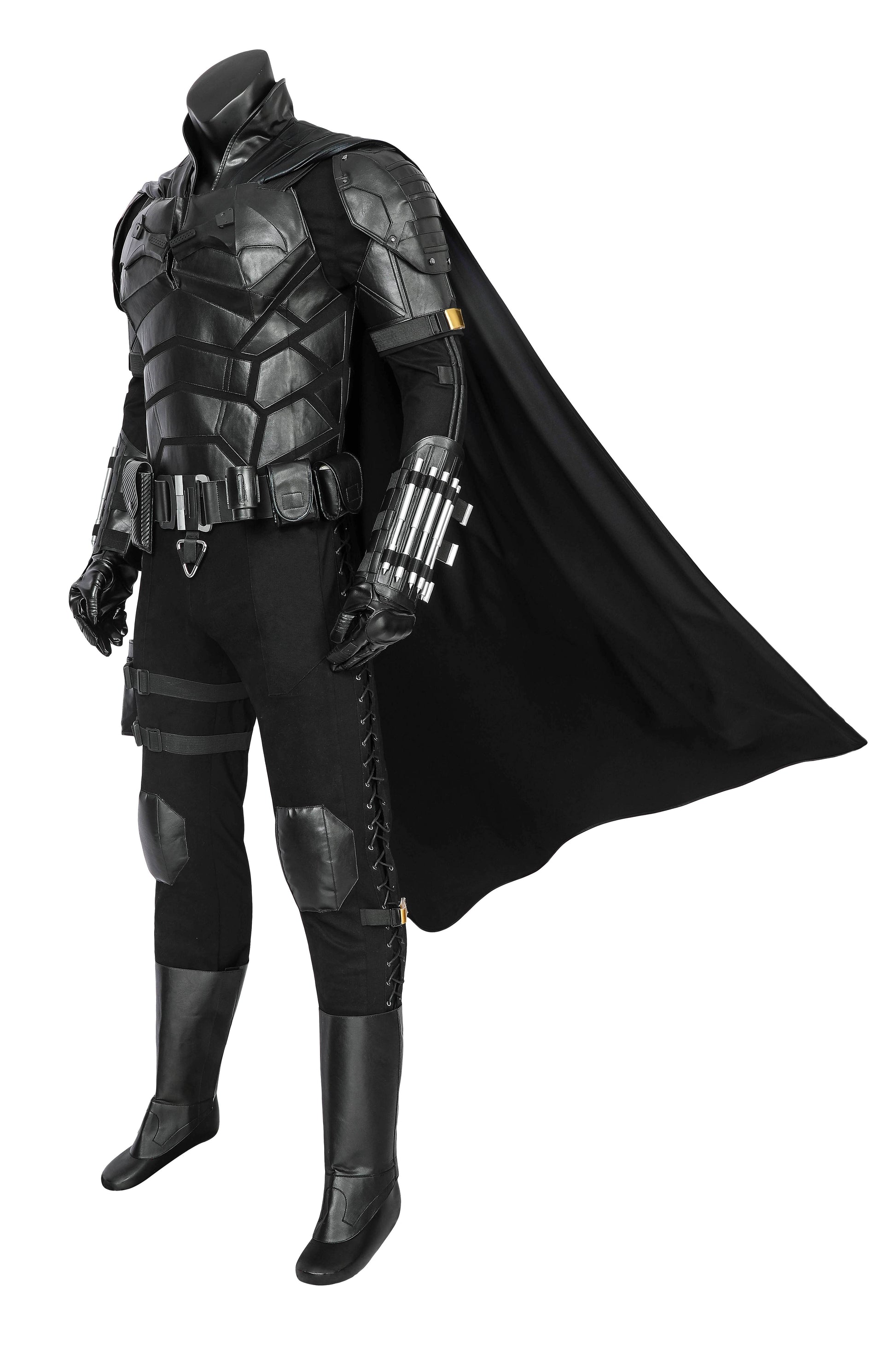 Tenue Cosplay Bruce Wayne Batman Double Identité Élégante