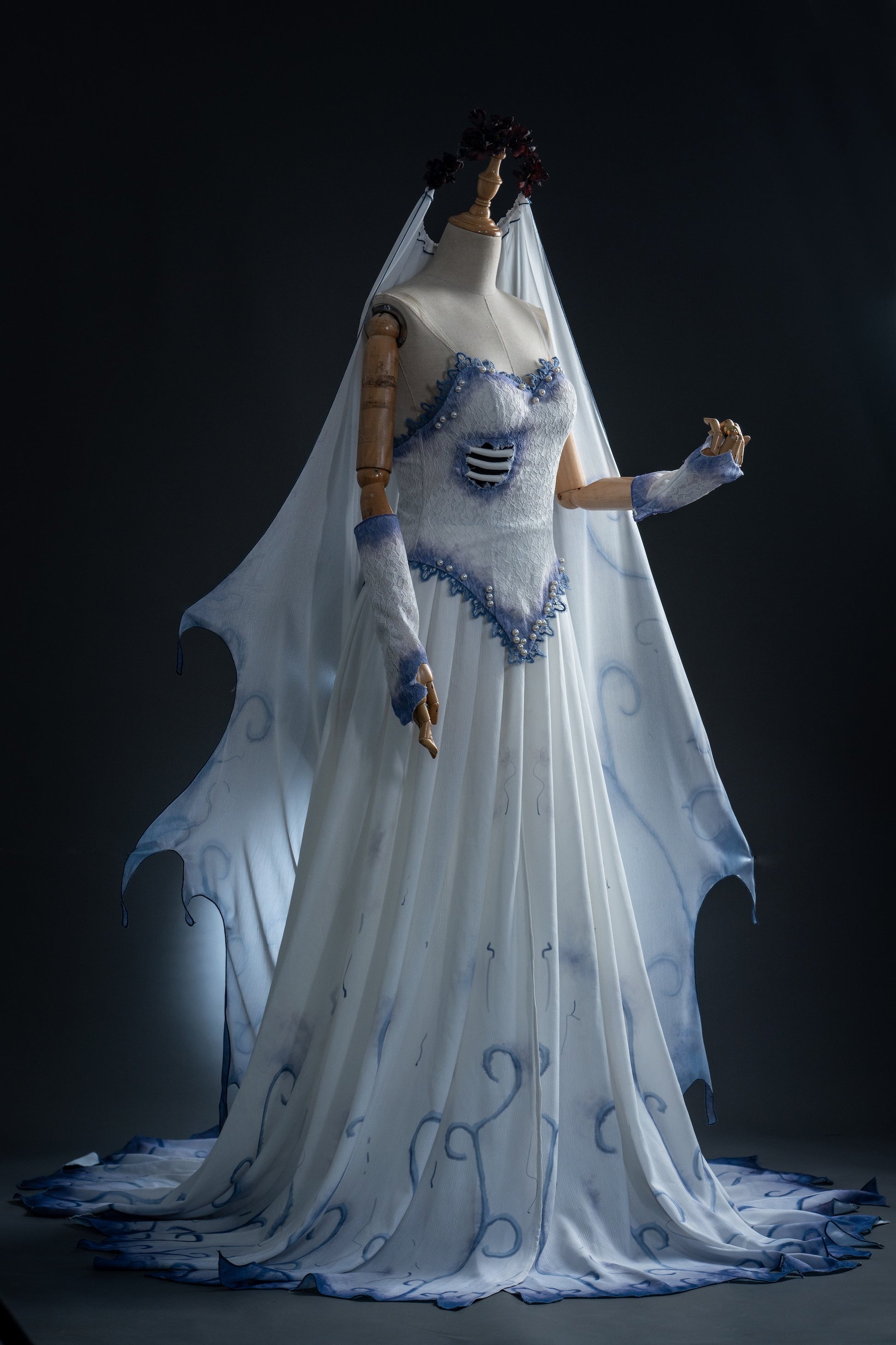 Costume de cosplay de la robe d'Emily