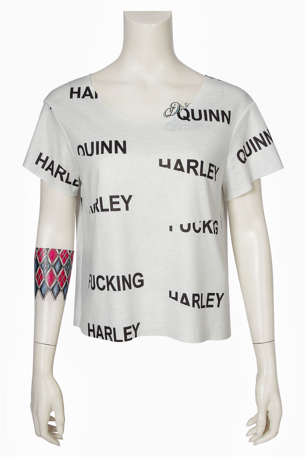 Costume de Cosplay de Harley Quinn avec T-shirt et Tenue Complète