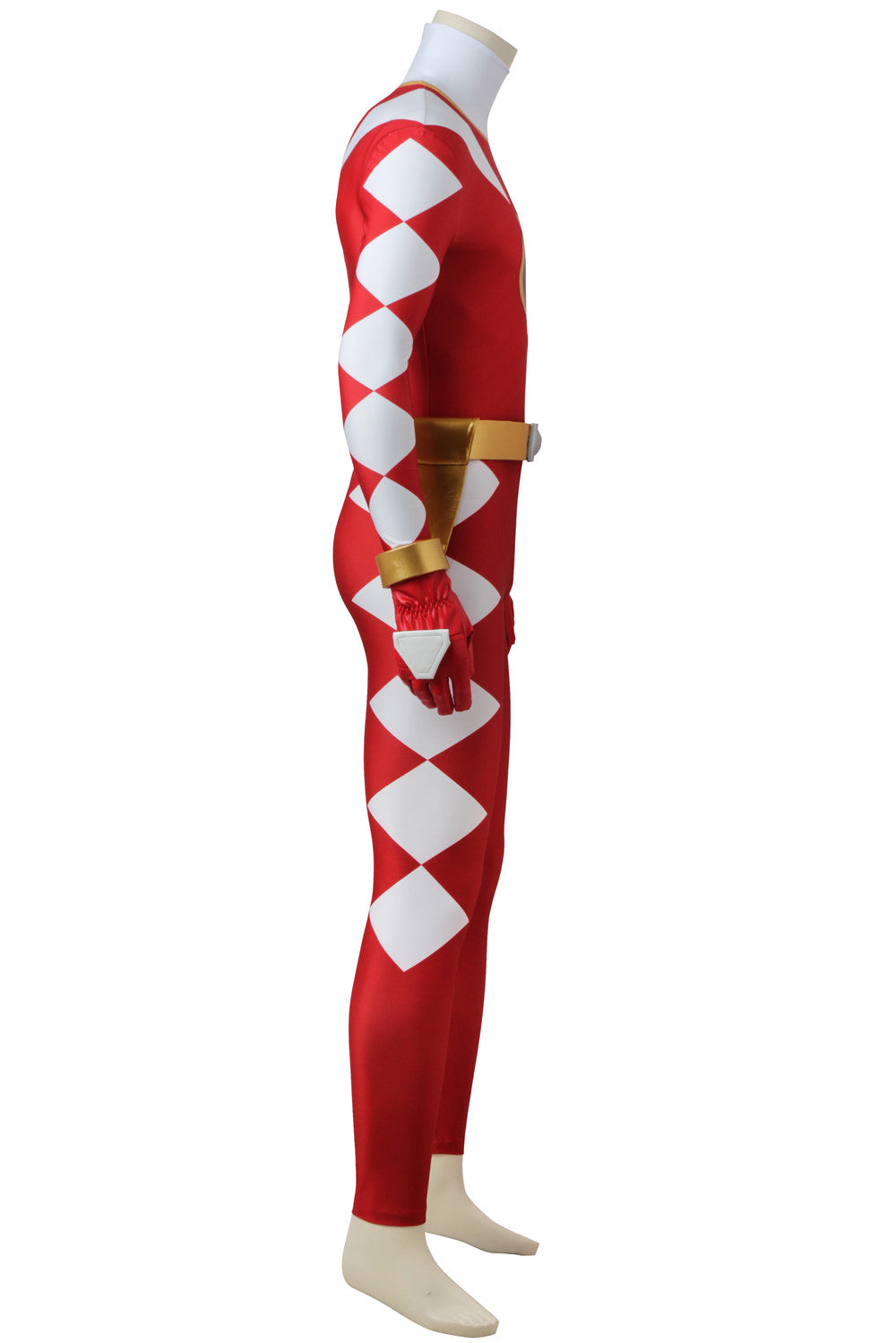 Costume Cosplay Du Ranger Rouge Power Rangers Dino Force