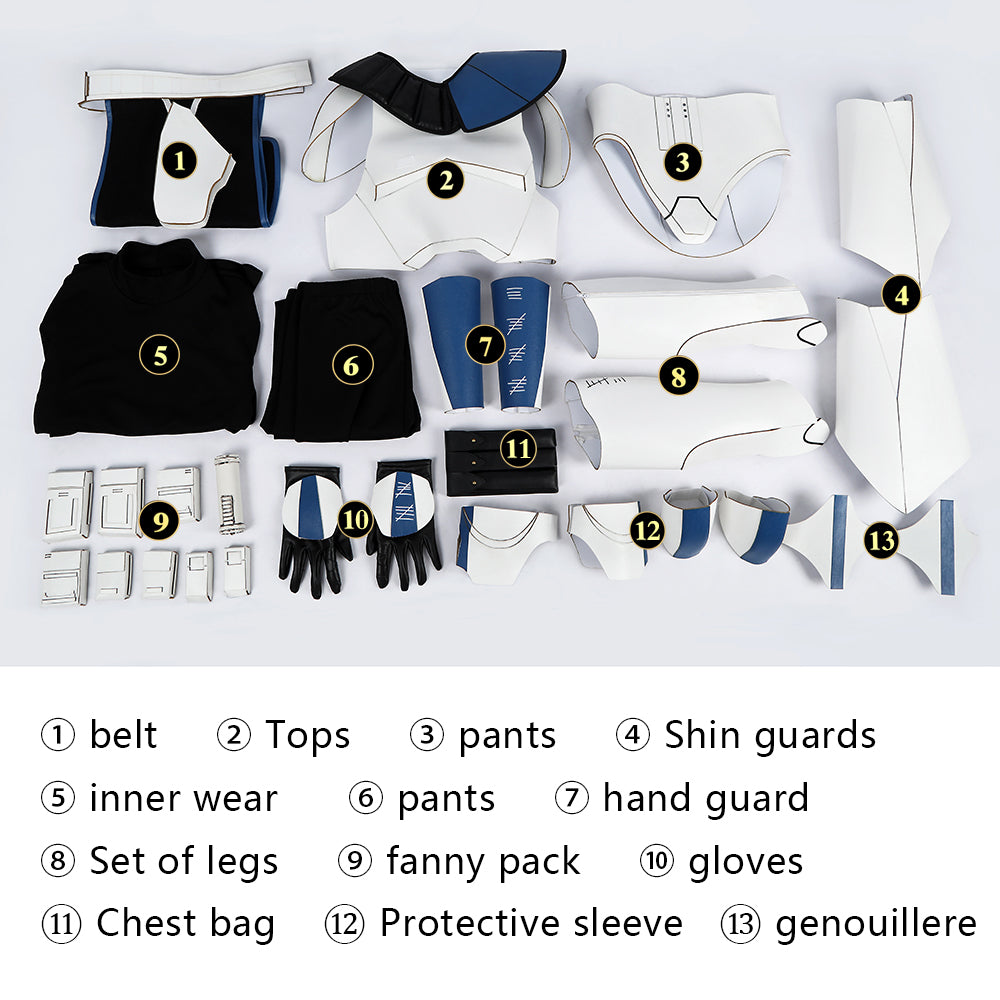 Costume de Cosplay de Captain Rex
