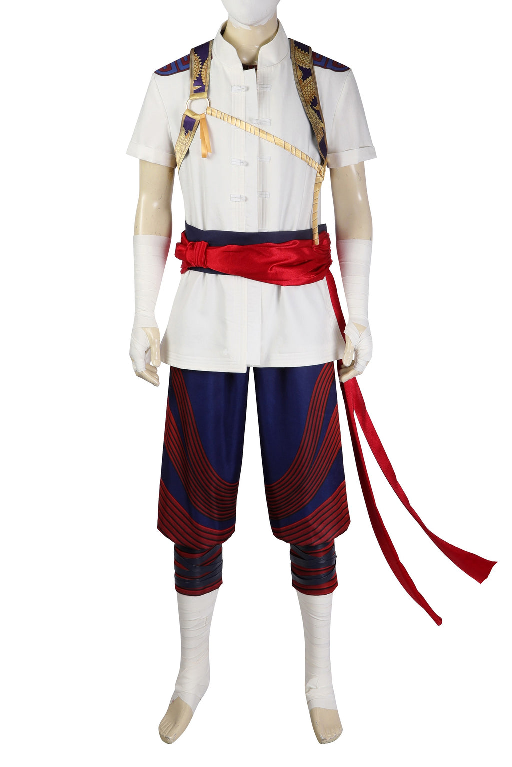Costume de cosplay de Liu Kang
