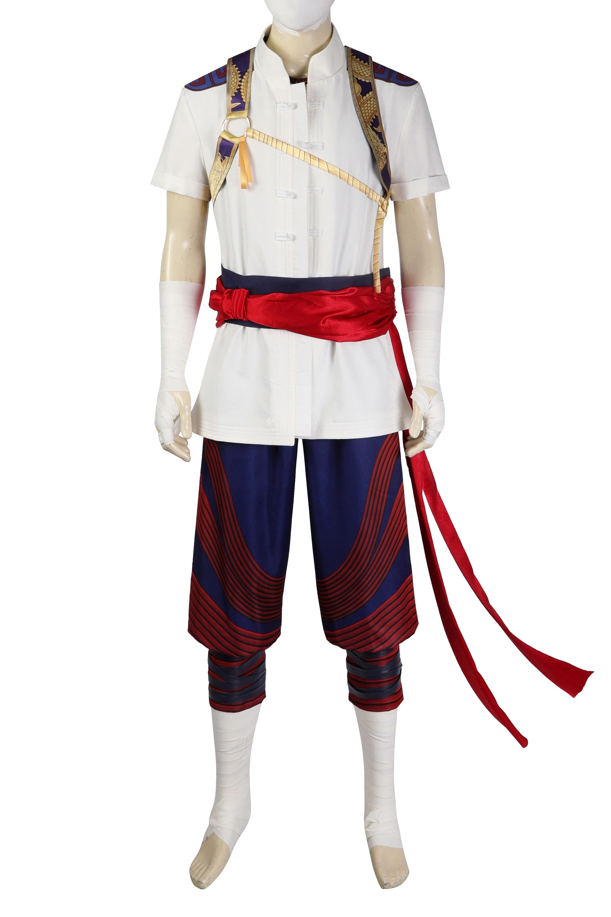 Costume de cosplay de Liu Kang