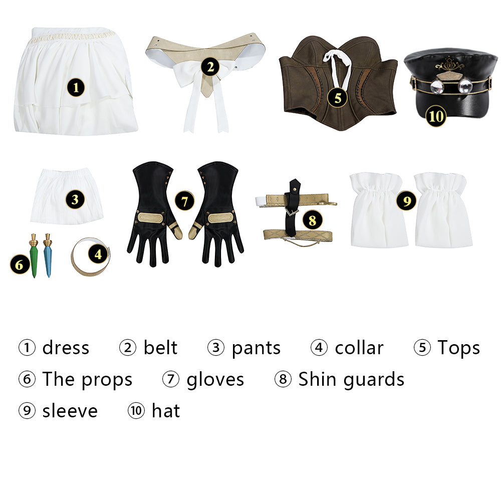 Costume de Cosplay de la Robe d'Ishgard