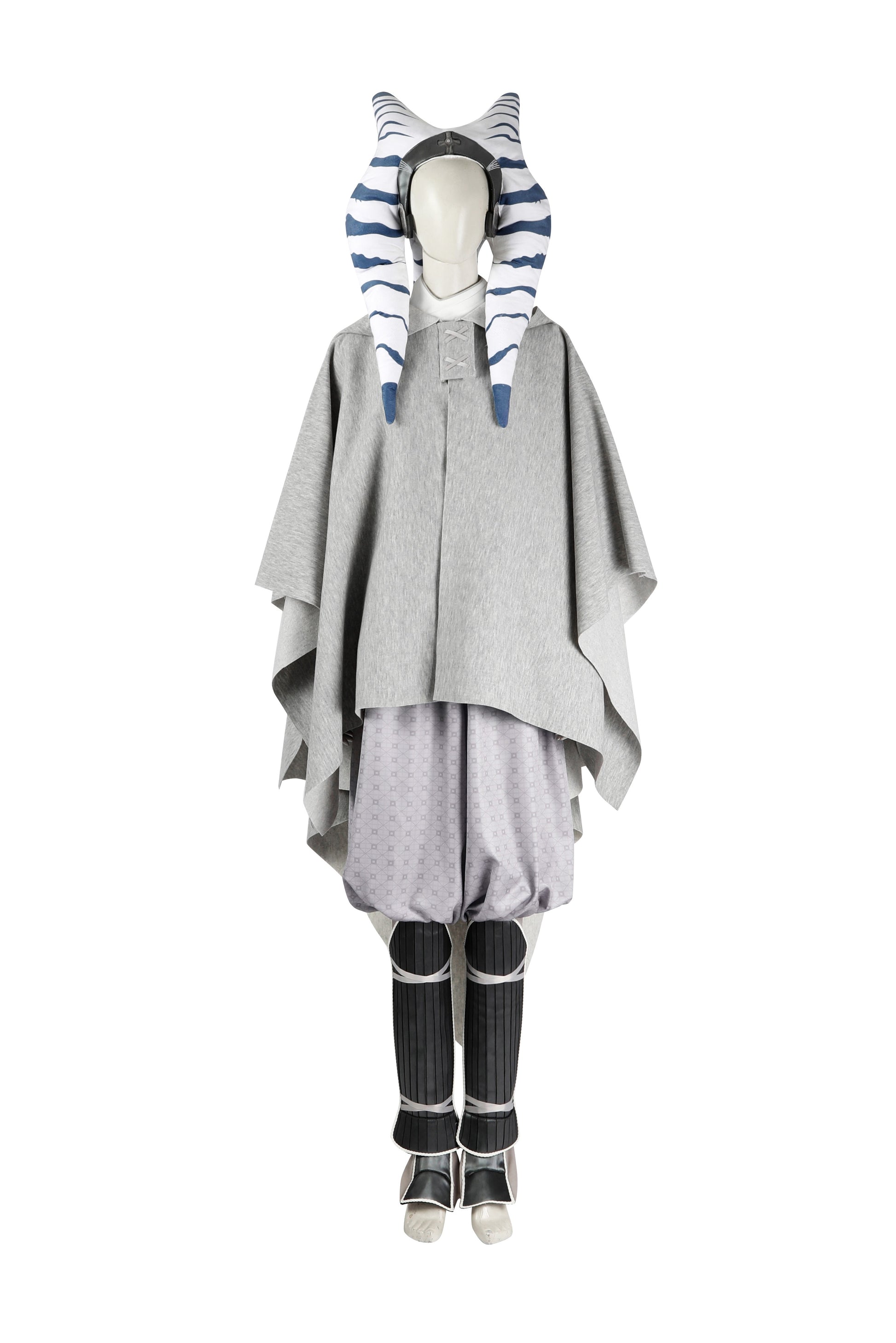 Costume de cosplay Ahsoka Tano Tenue grise