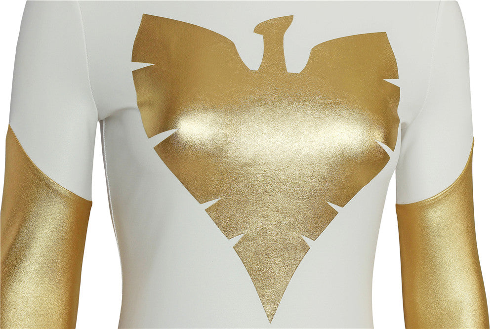 Costume de Cosplay Combinaison Blanche de Jean Grey