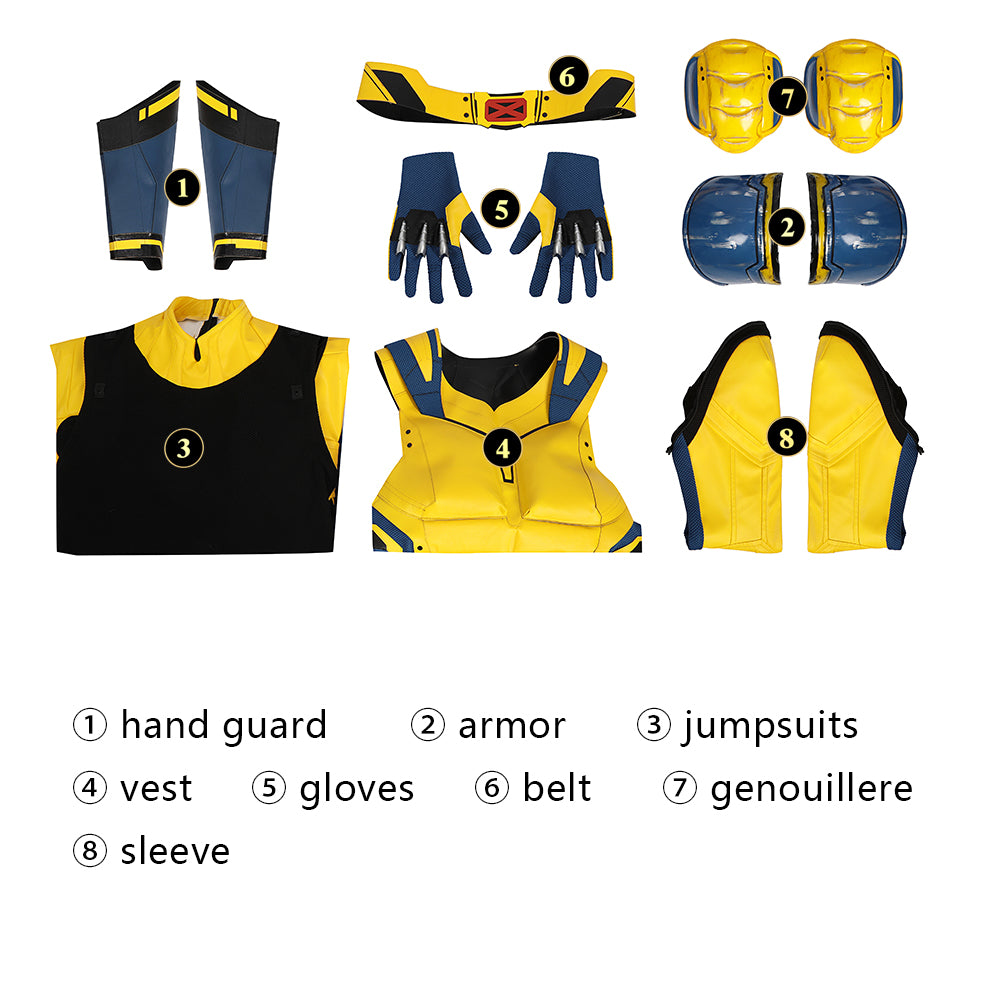 James Howlett Logan Tenue Cosplay Costume