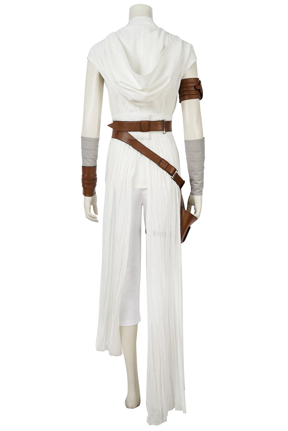 Costume de Cosplay de Rey Skywalker Tenue Blanche