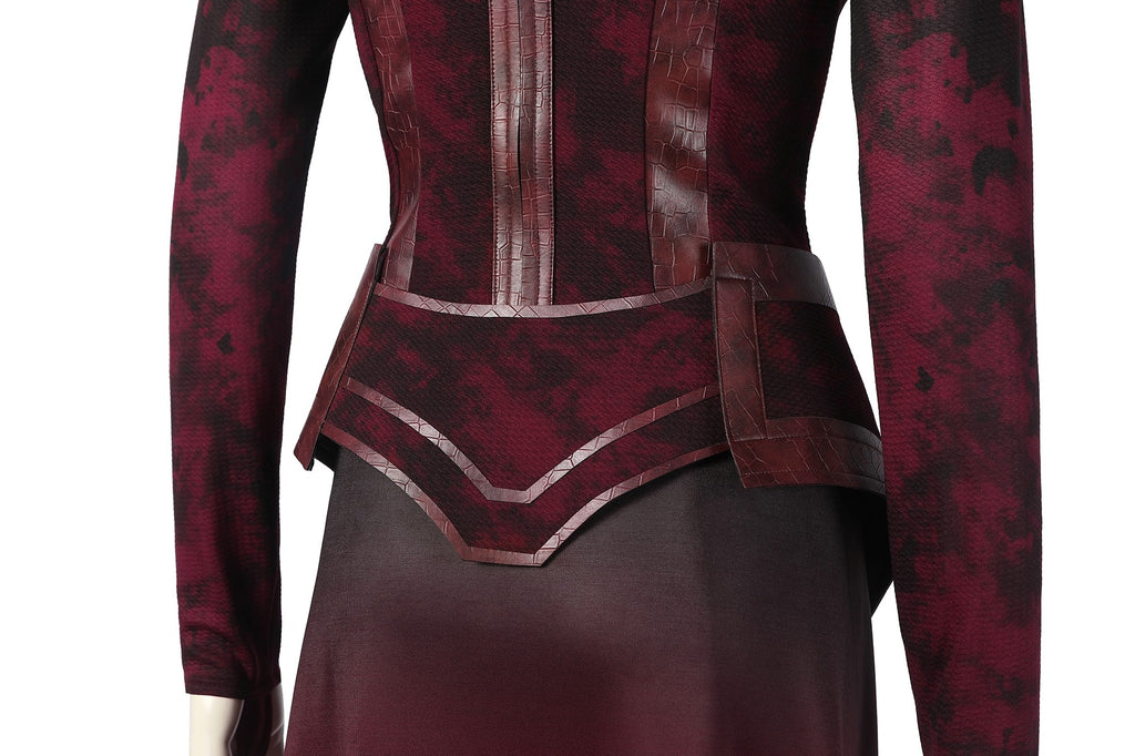 Costume Cosplay Wanda La Sorcière Rouge Tenue Complète De Wanda Maximoff