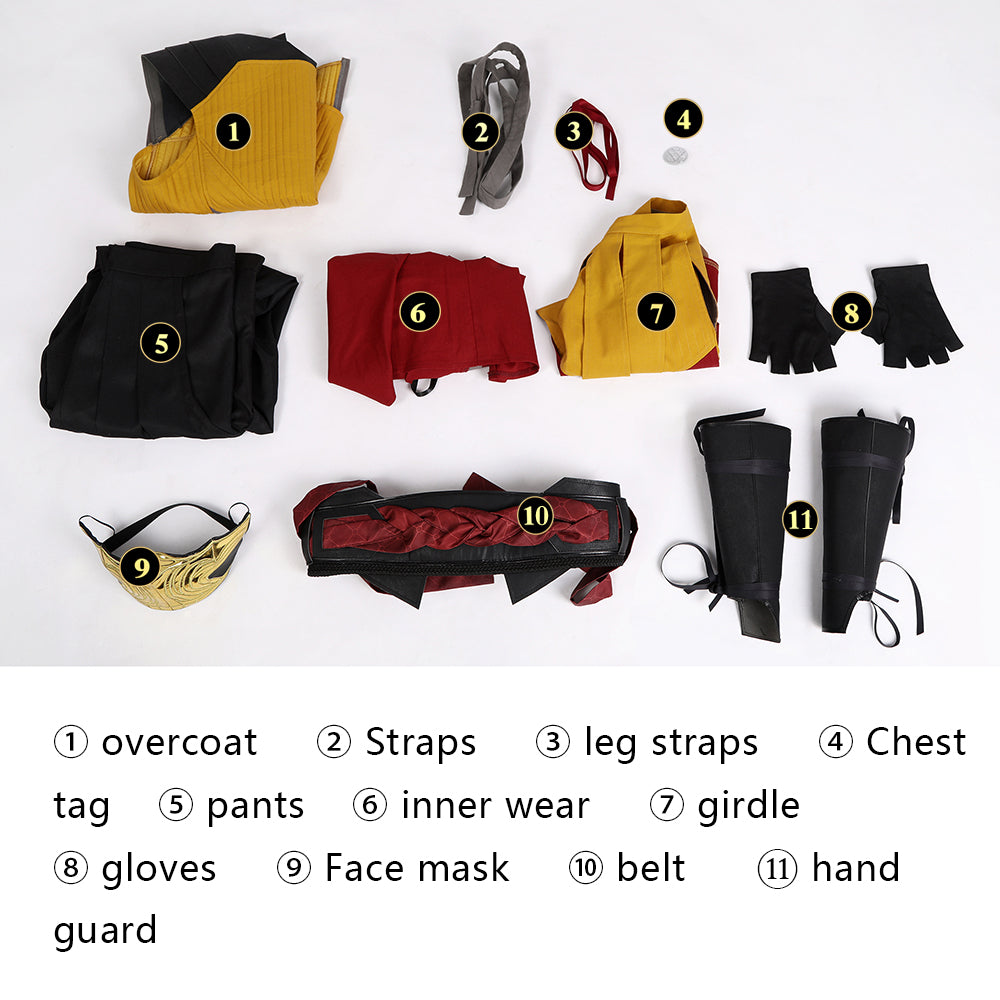 Costume de cosplay de Scorpion
