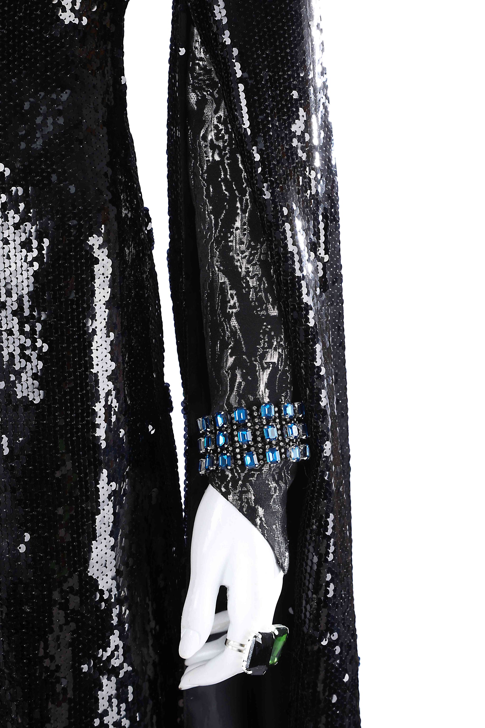 Costume de Cosplay de Reine en Robe Noire