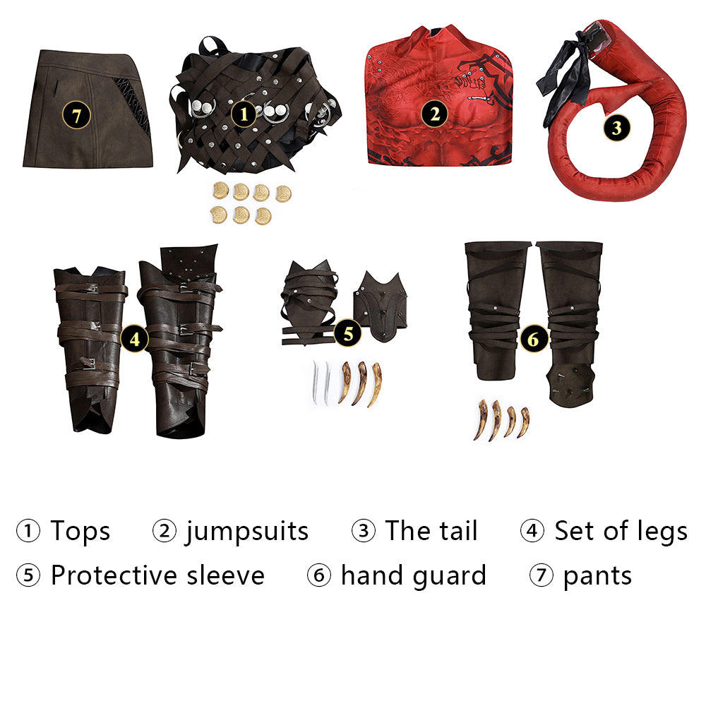 Costume de Cosplay Karlach