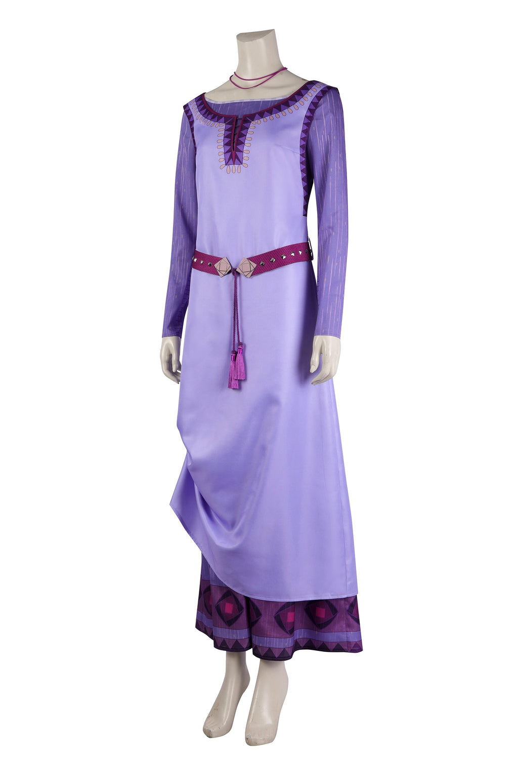 Robe de Cosplay d'Asha