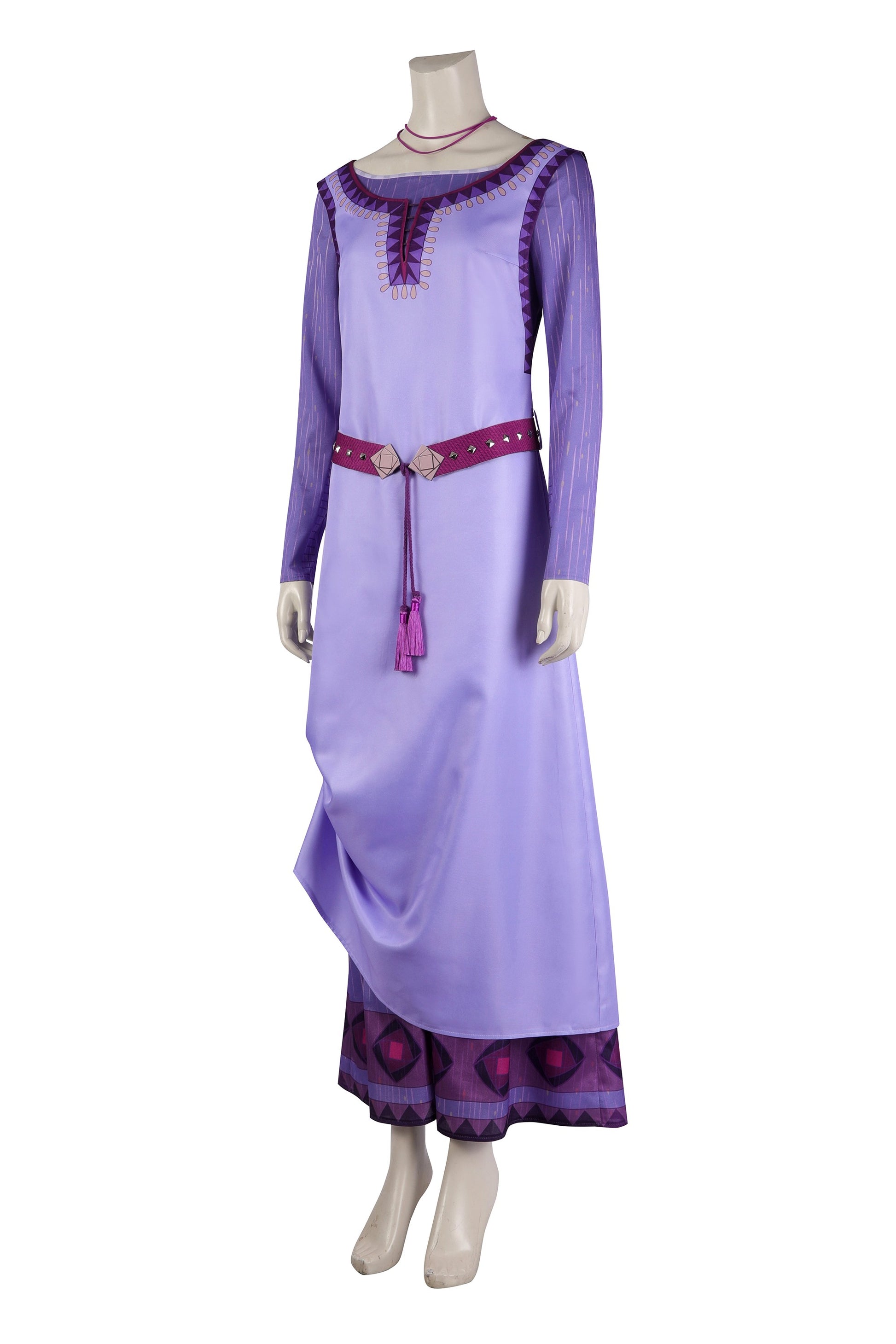 Robe de Cosplay d'Asha