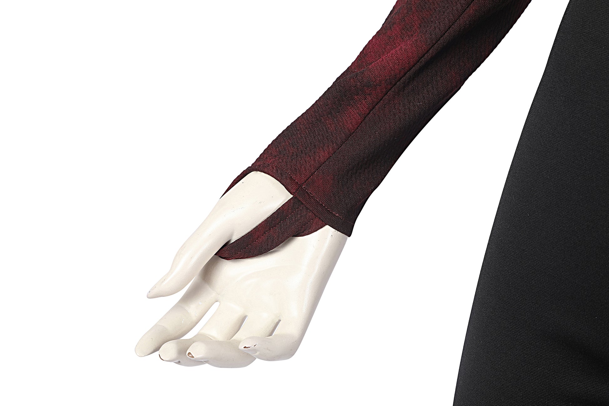 Costume Cosplay Sorcière Rouge Tenue Sombre De Wanda Maximoff