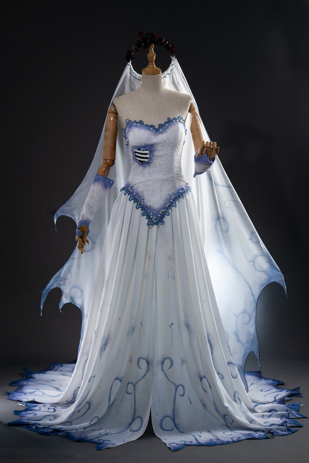 Costume de cosplay de la robe d'Emily
