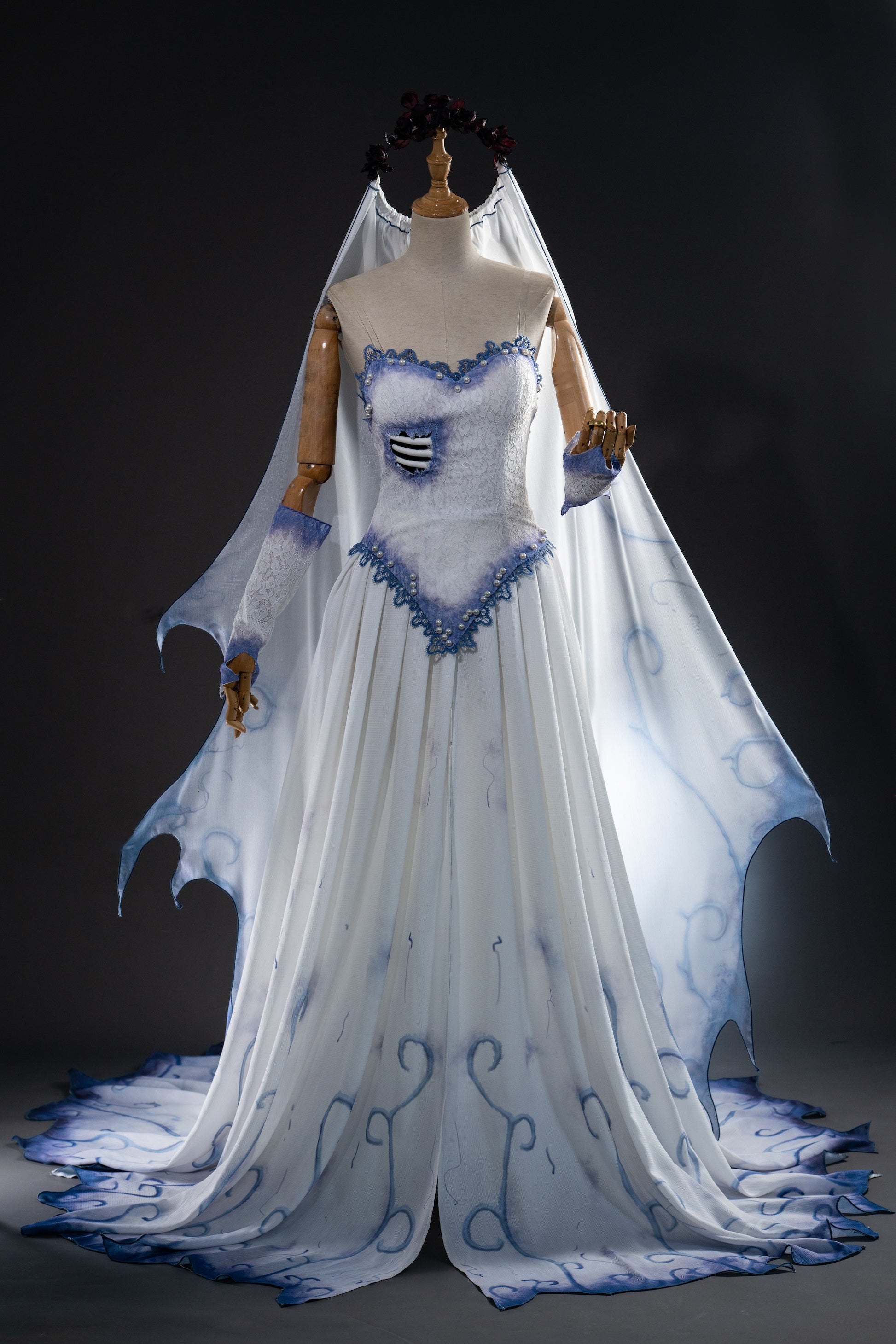 Costume de cosplay de la robe d'Emily